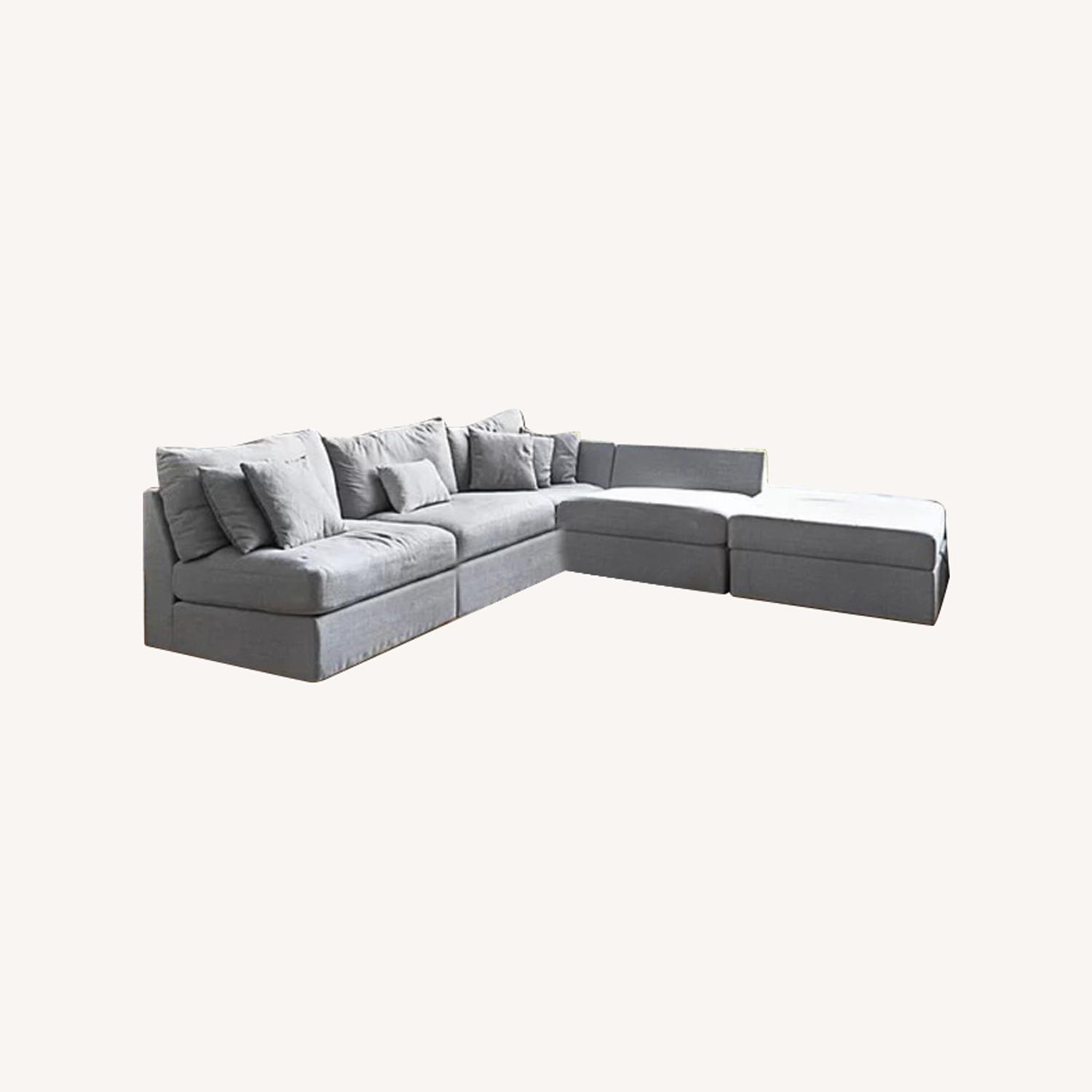 Jennifer Convertibles 6 Piece Sectional AptDeco