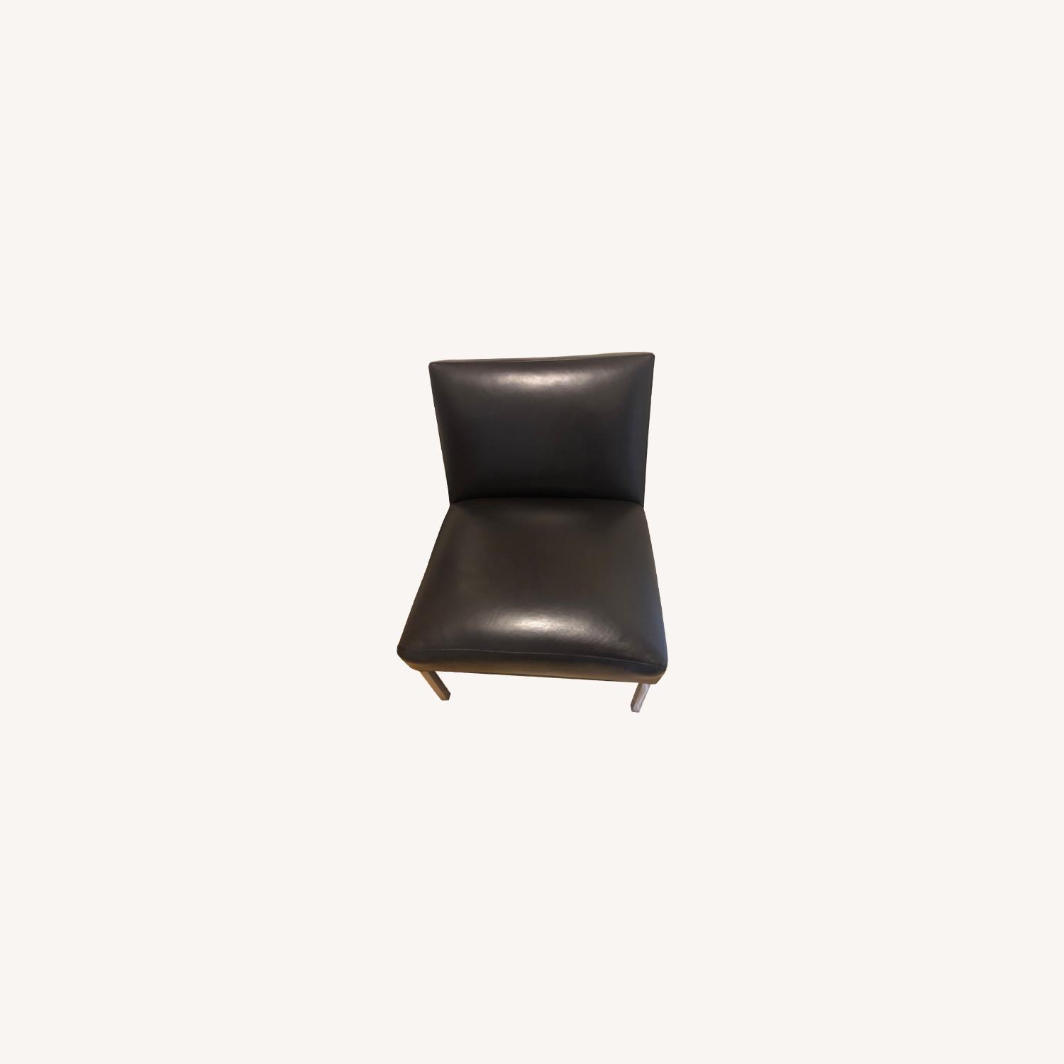 Room Board Leather Lounge Chair Aptdeco