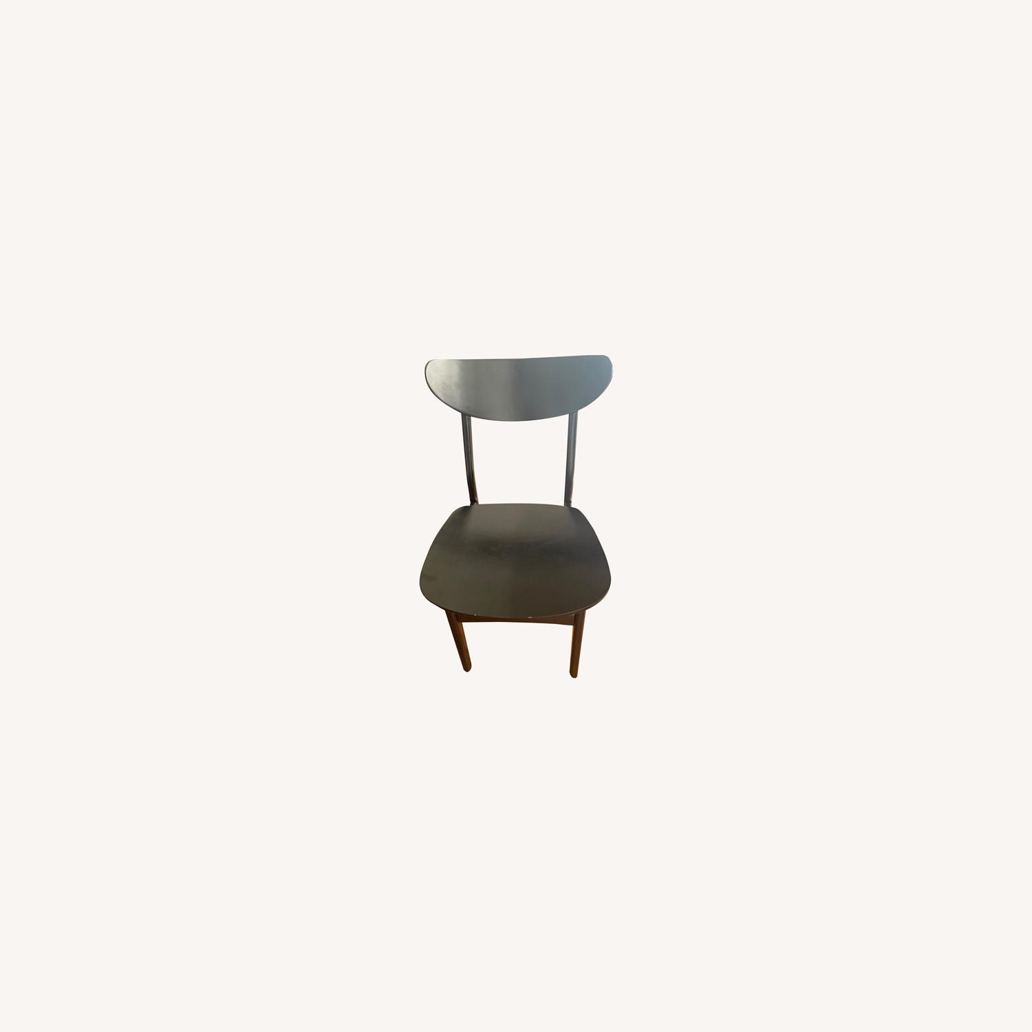West Elm Classic Cafe Chair Black (2) AptDeco
