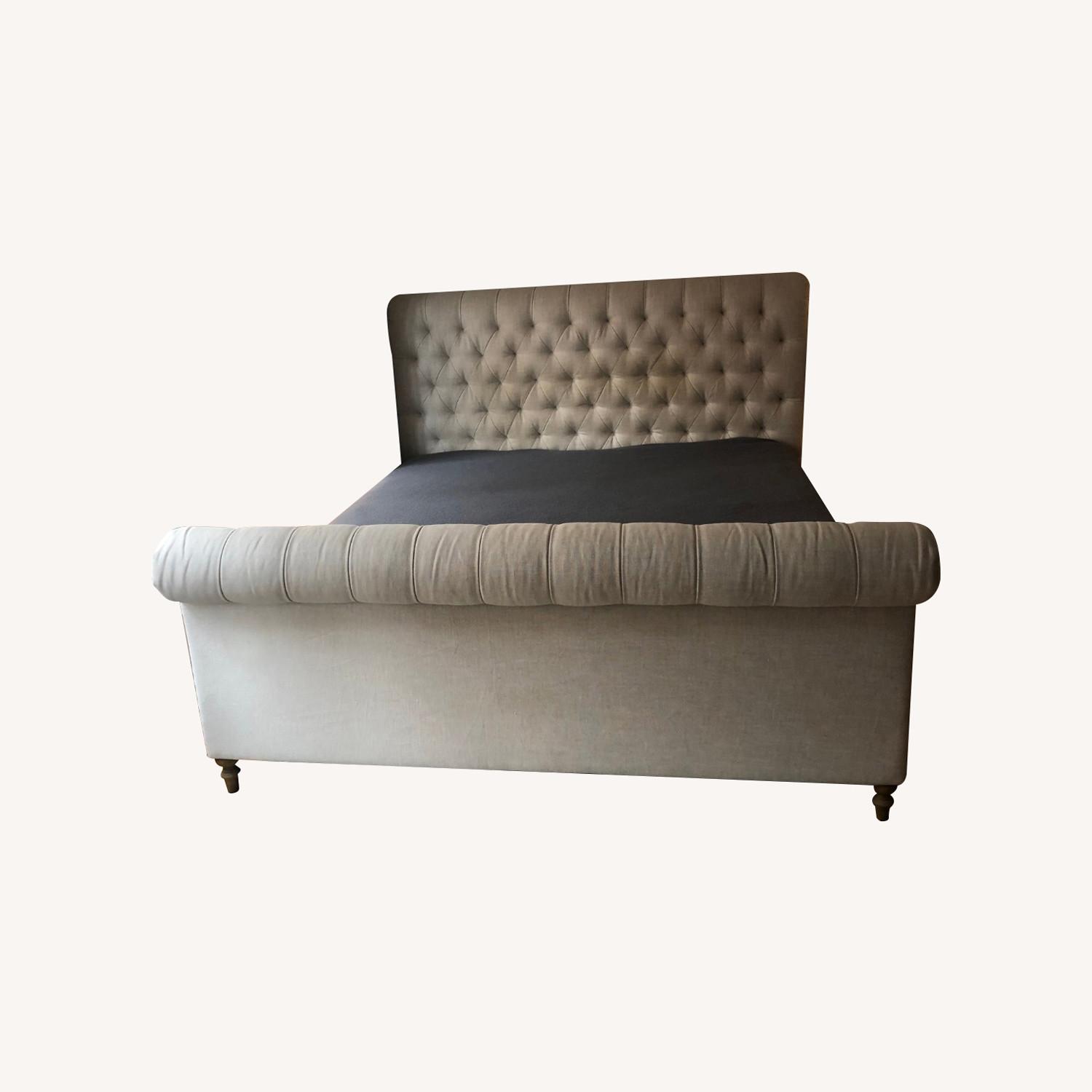 Restoration Hardware Chesterfield with Footboard - image-0