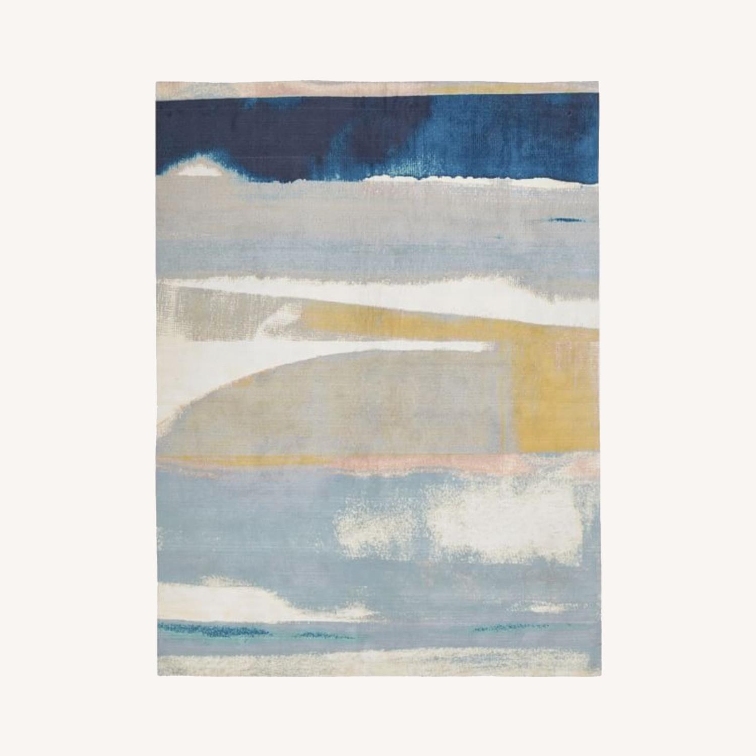 West Elm Sunkissed Landscape Rug - image-0