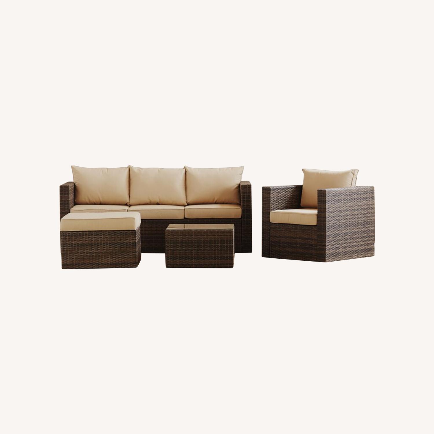 Mercury Row Outdoor Seating Set AptDeco