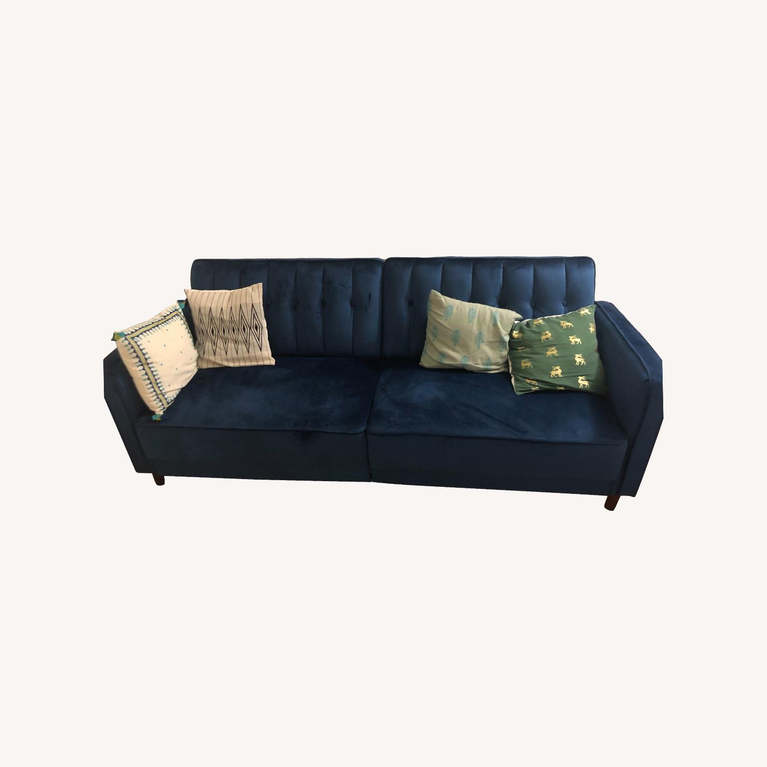 Wayfair Velvet Tufted Sofa - image-0