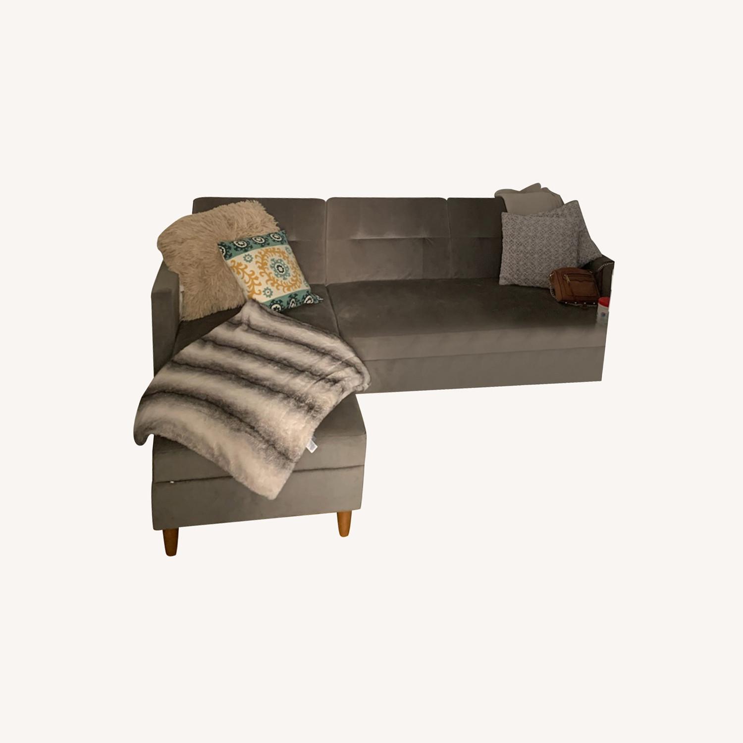 Wayfair Haskell Sofa & Chaise Sectional - image-2