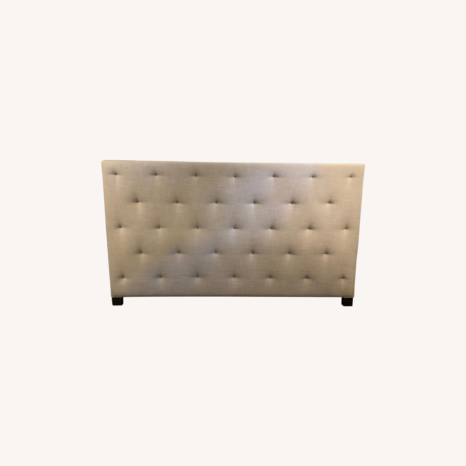 West Elm Diamond Tufted Headboard (King) AptDeco