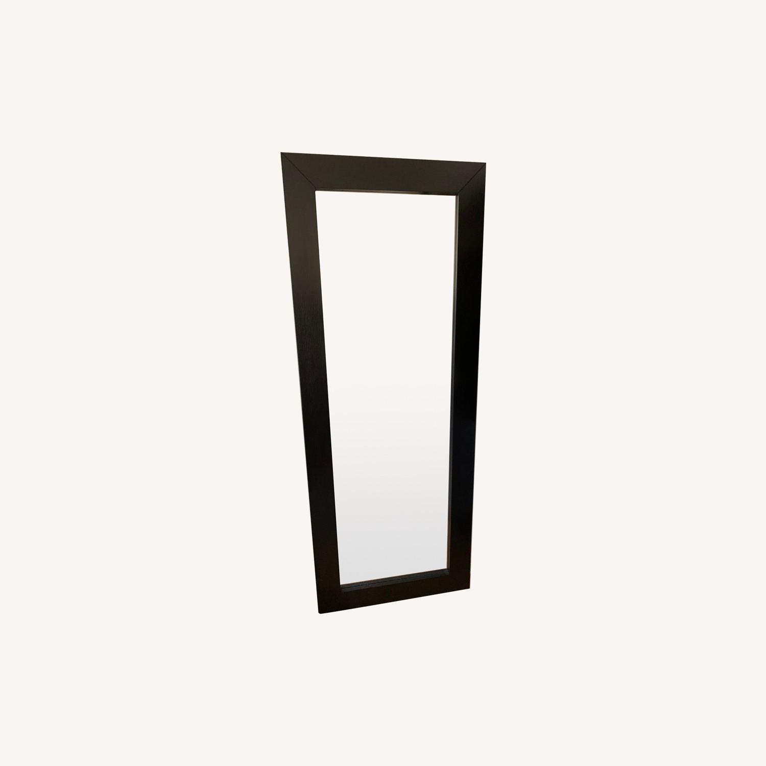 Pottery Barn Wood Framed Full Length Mirror - image-0