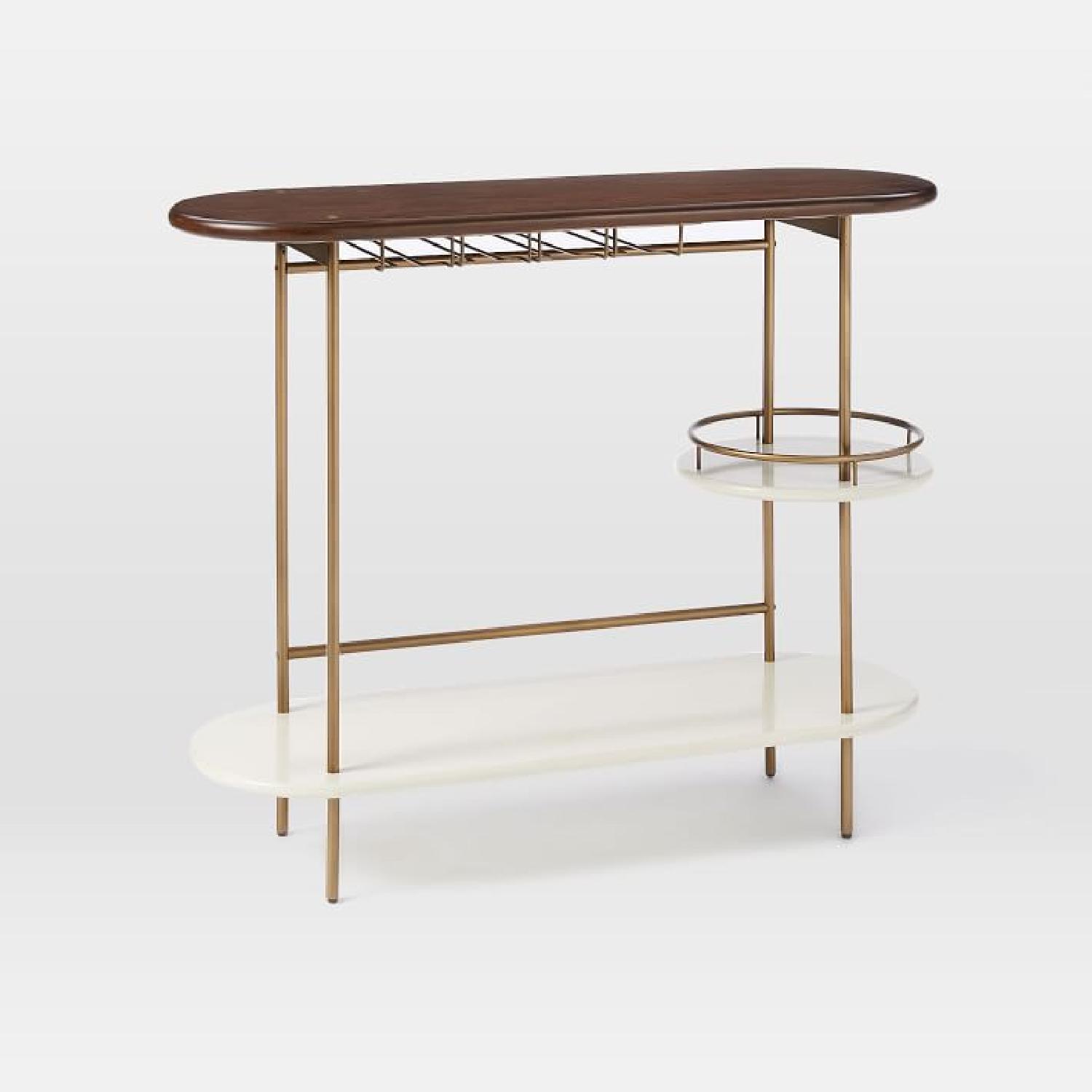 West Elm Tiered Bar Console - image-4