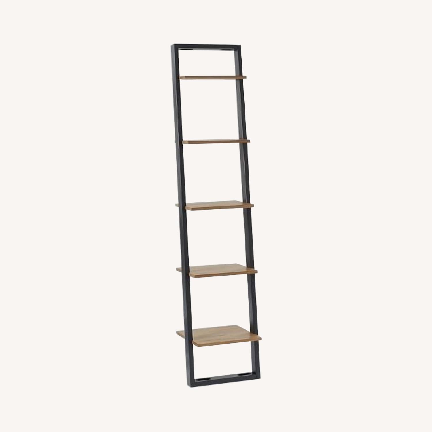 West Elm Ladder Shelf Storage Narrow Shelf AptDeco