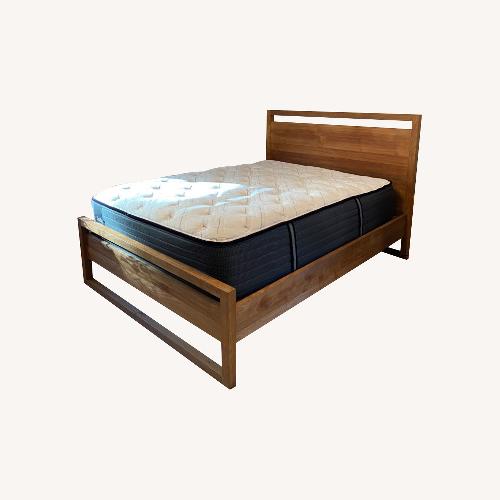 Used Crate and Barrel Linea II Full Bed in Natural for sale on AptDeco
