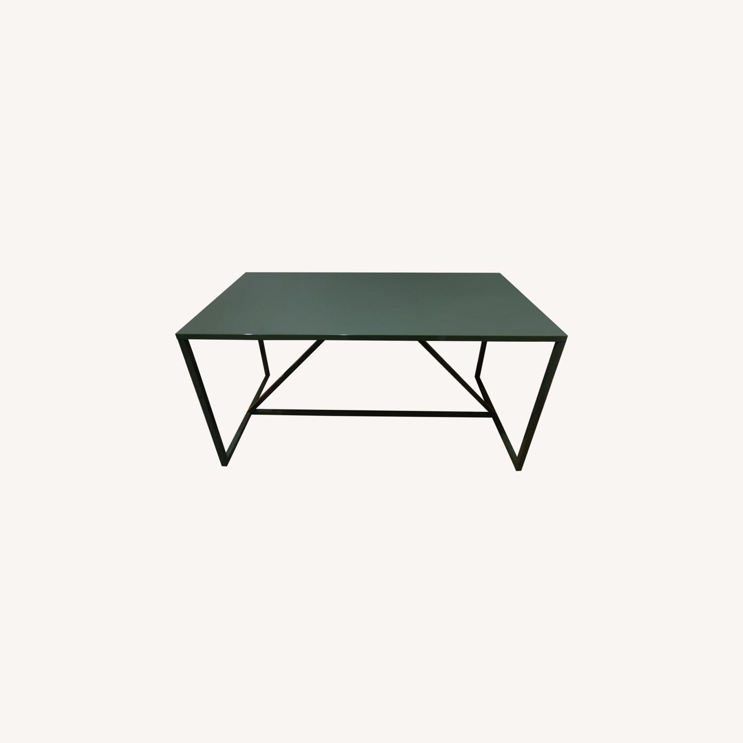 Green Metal Desk - image-0