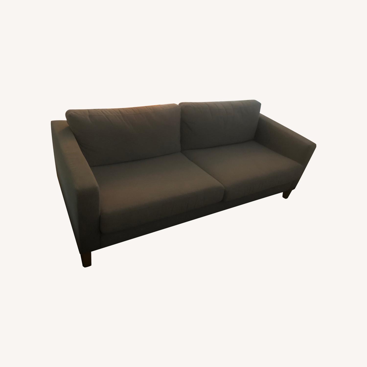 IKEA Light Blue Sofa AptDeco