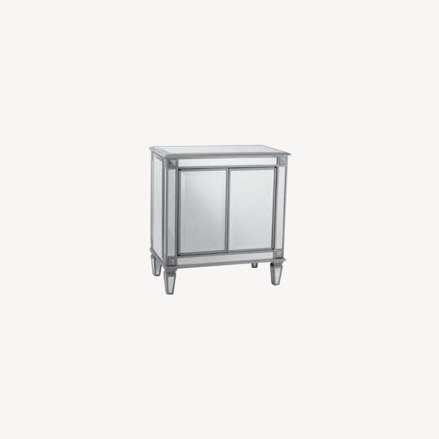 The Bombay Company Silver Mirrored Chest - image-0