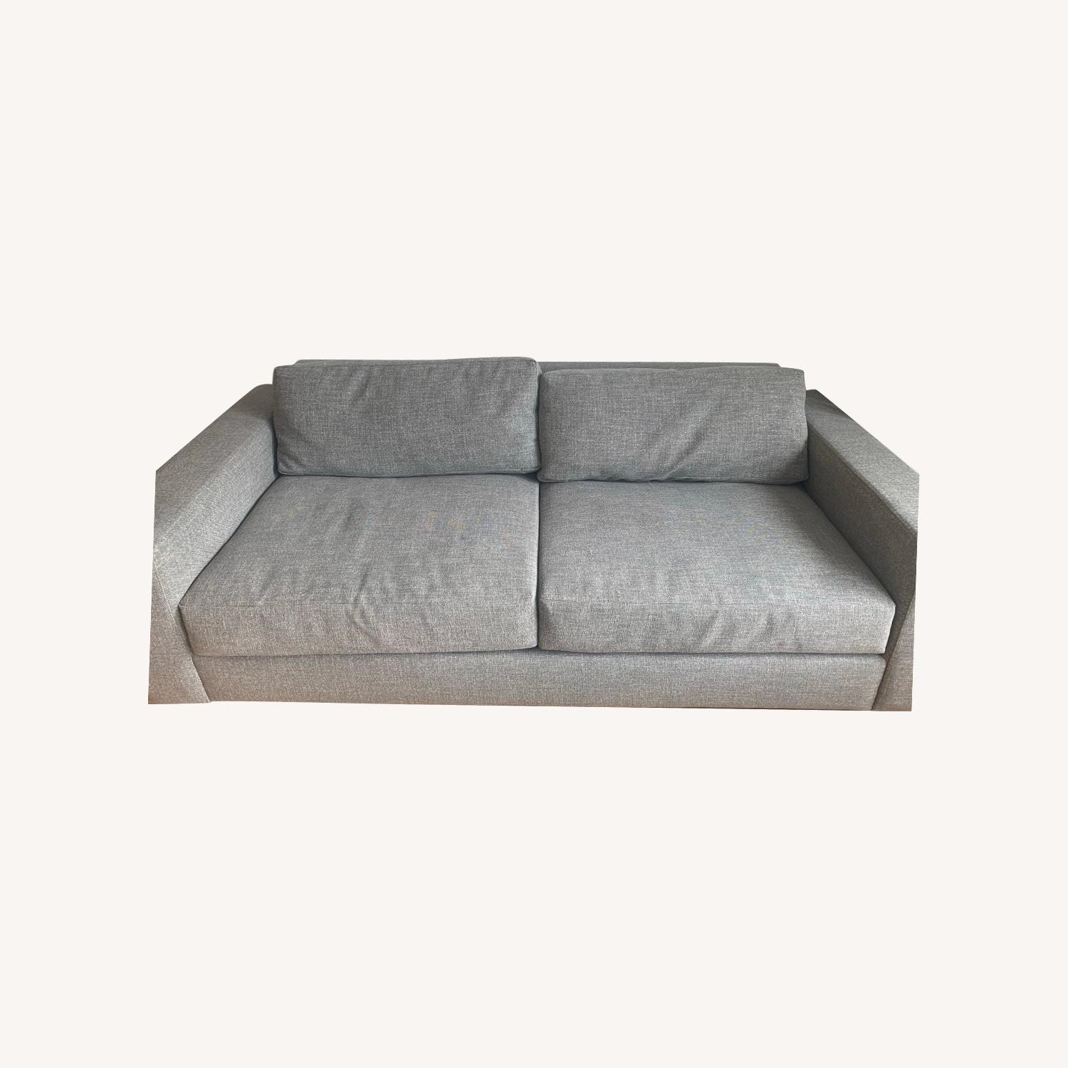 West Elm Urban Sofa Grey AptDeco