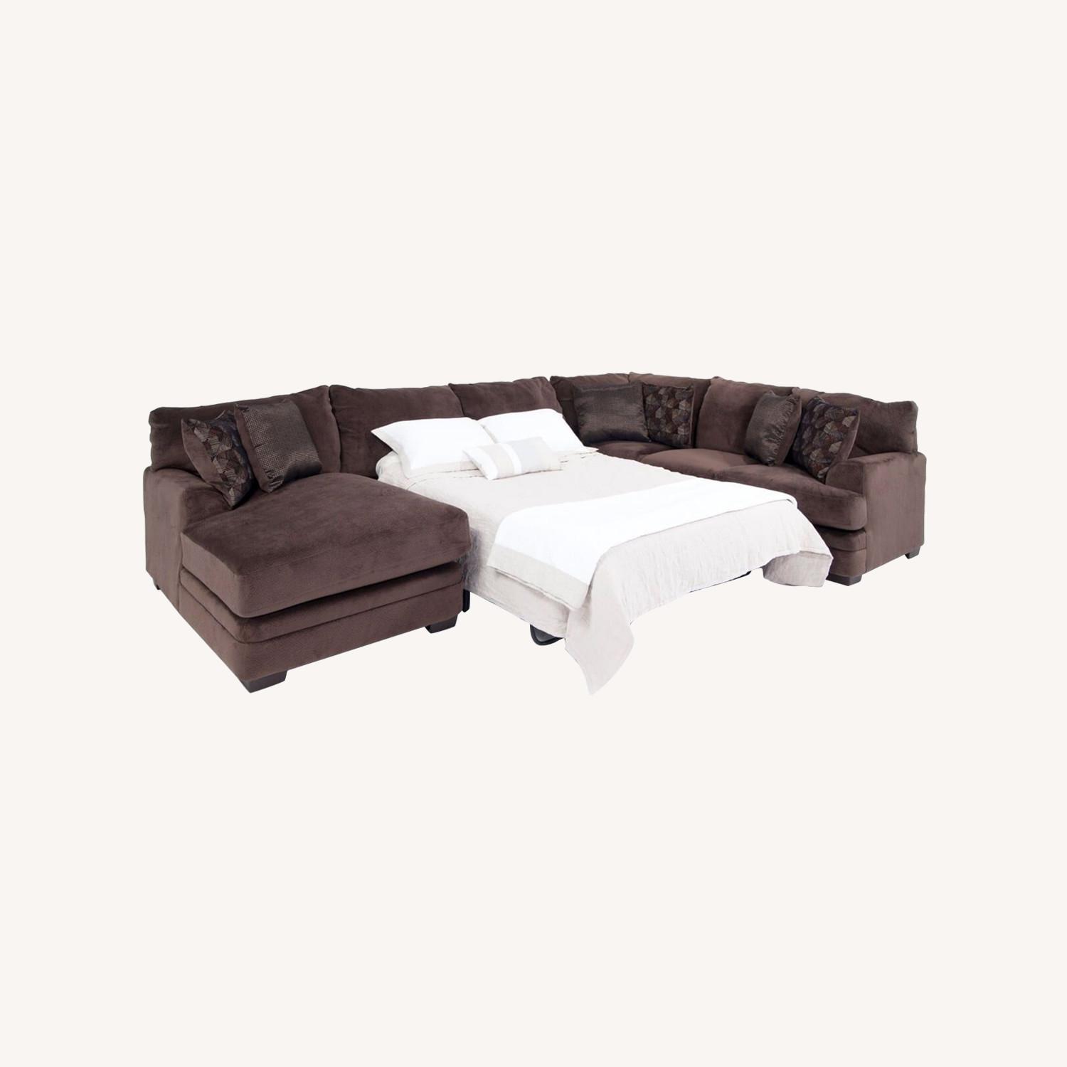 Bob's Discount Furniture Large Sectional PullOut AptDeco