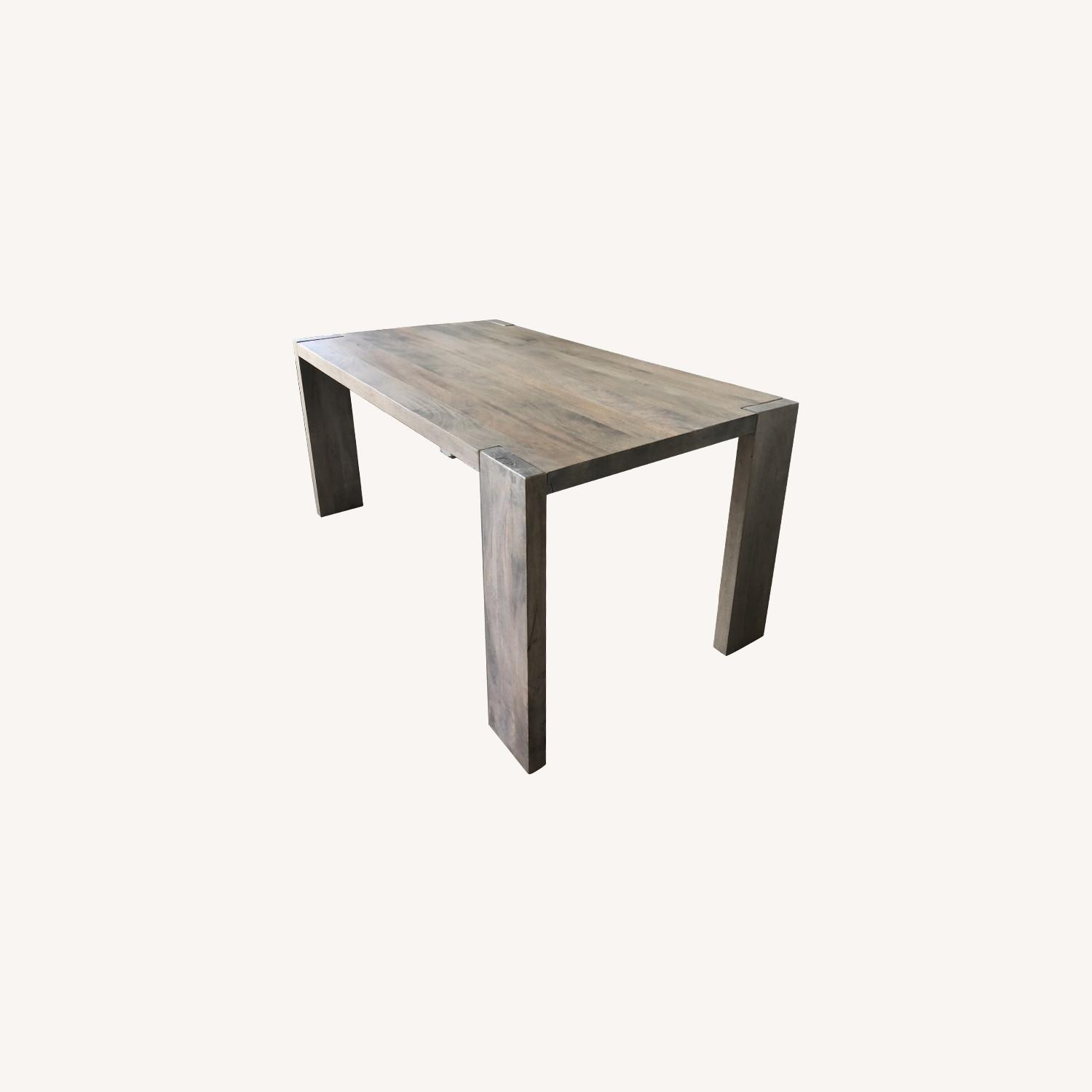 CB2 Blox Table Whitewash - image-0