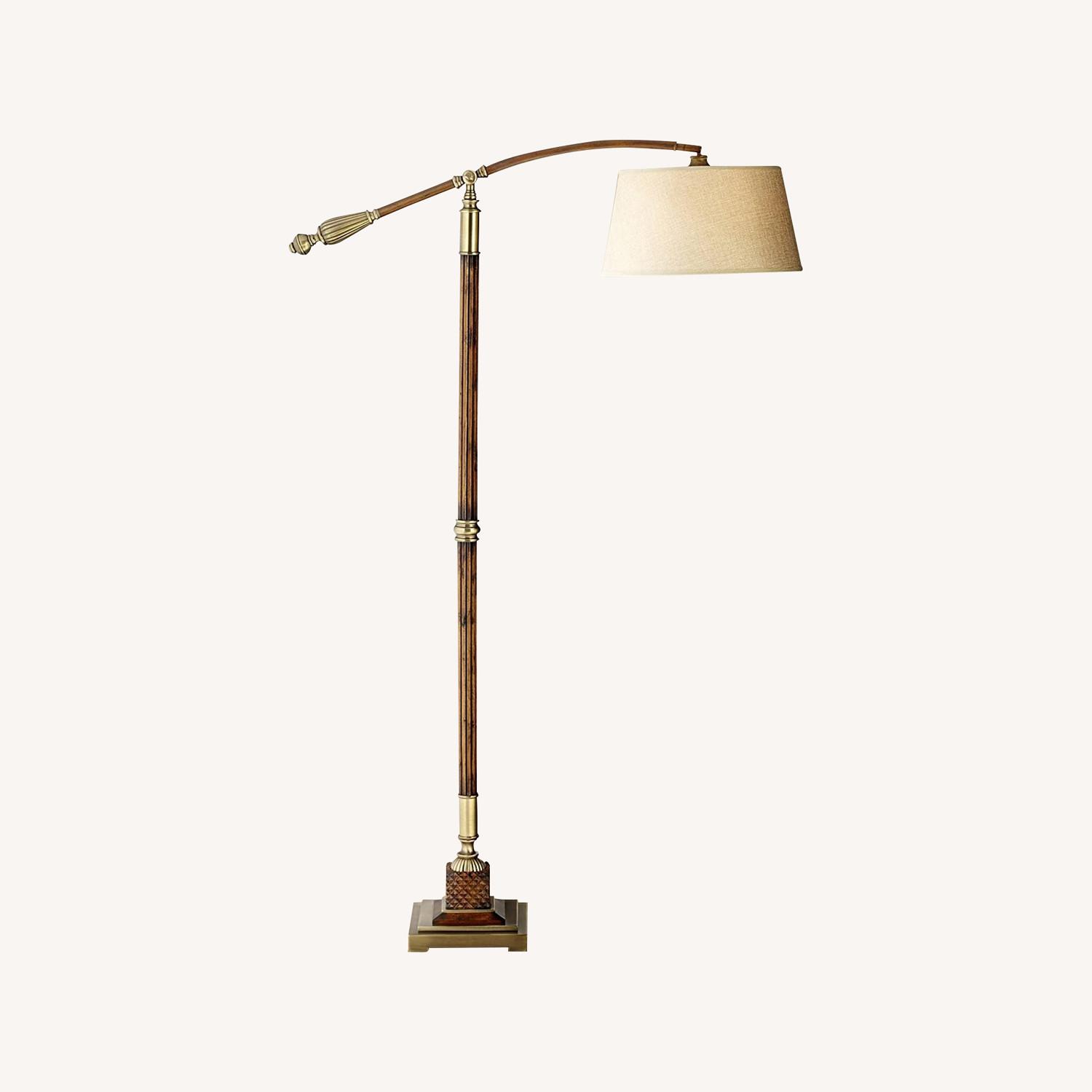 Uttermost Monroe Adjustable Arc Floor Lamp AptDeco