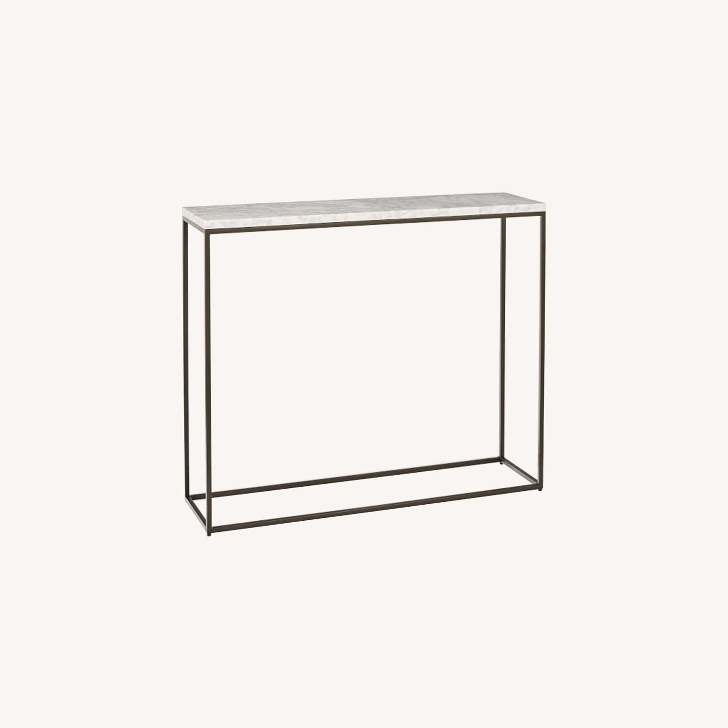 West Elm Console Table AptDeco