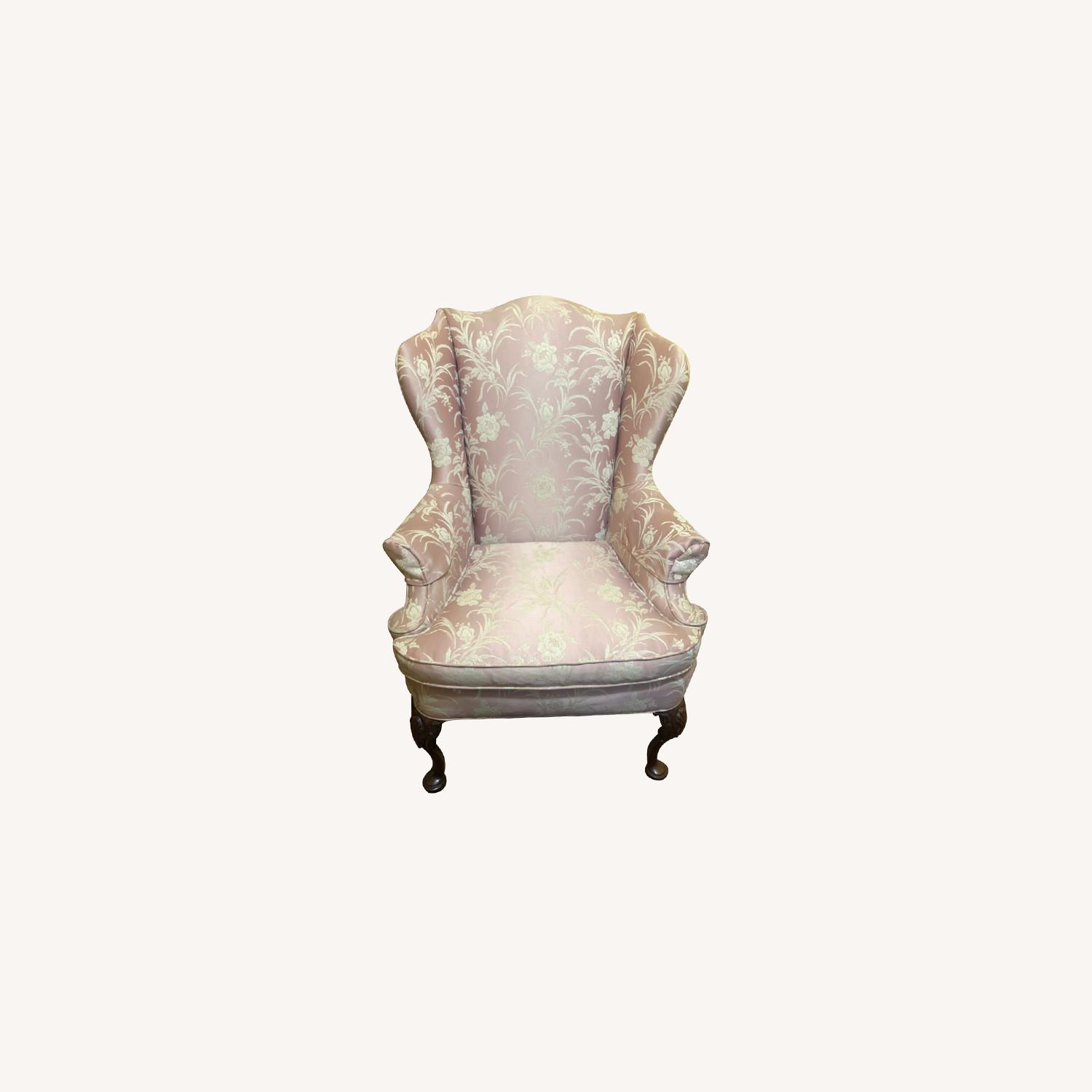 Set of Antique Wing Back Chairs - image-0
