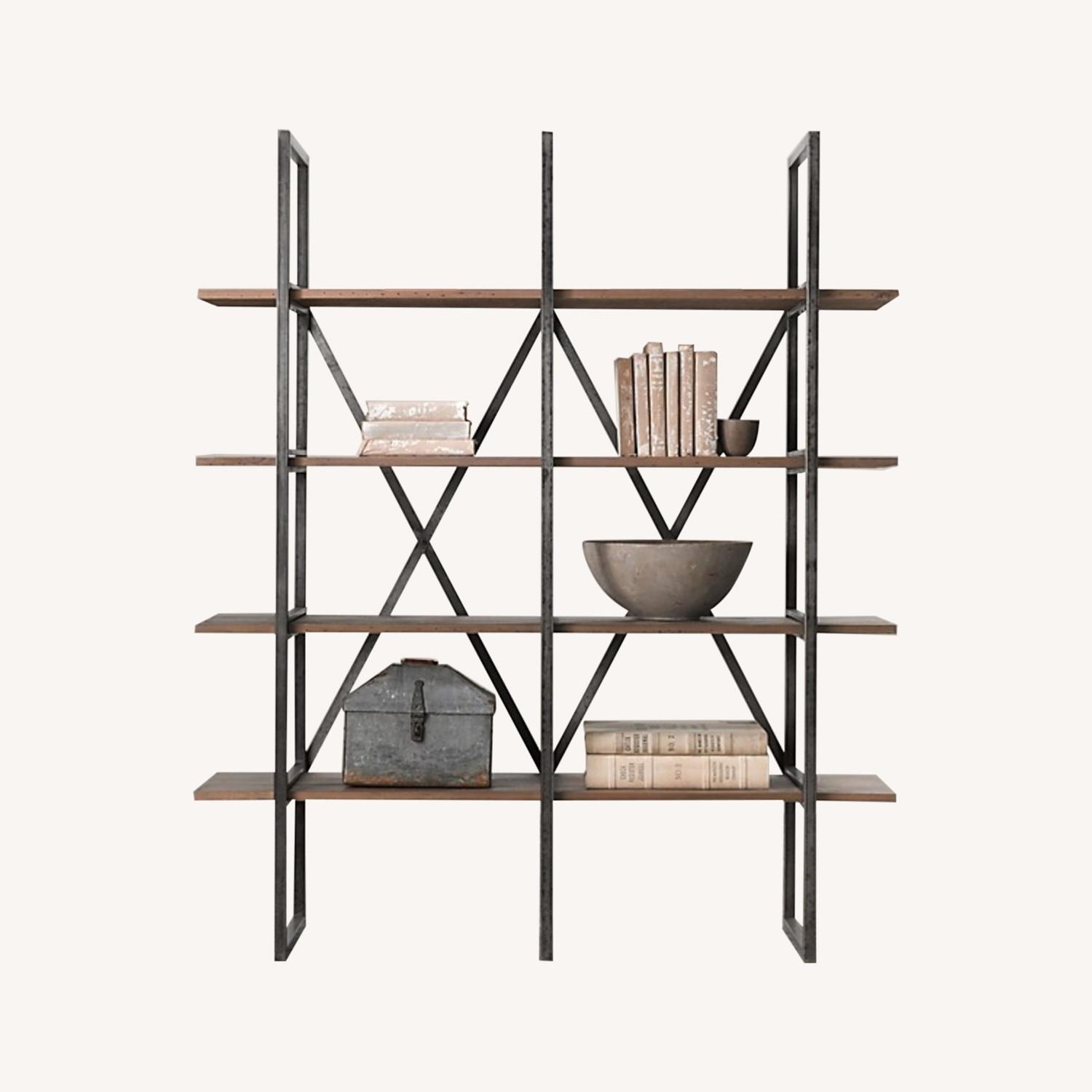 Restoration Hardware Open Bookcase AptDeco