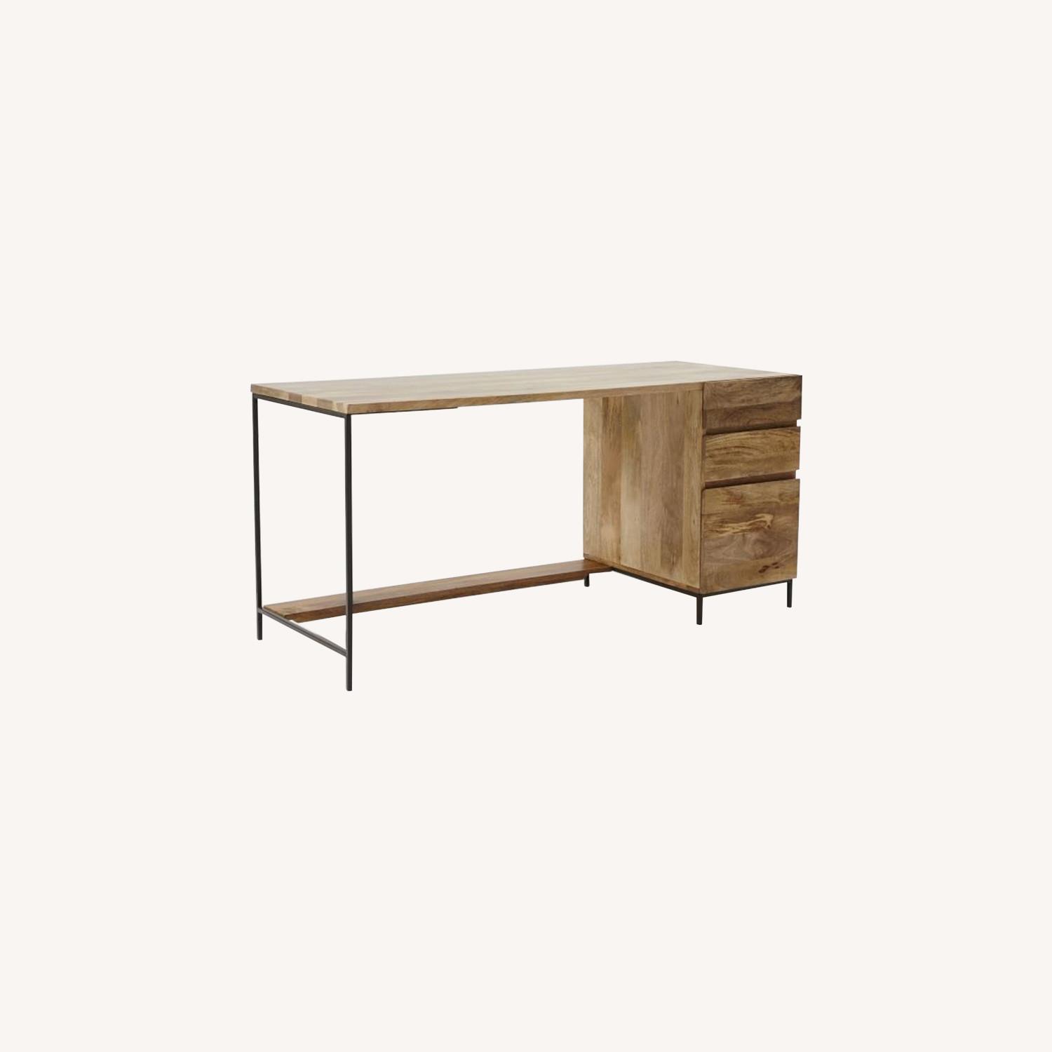 West Elm Industrial Modular Desk Set - image-0