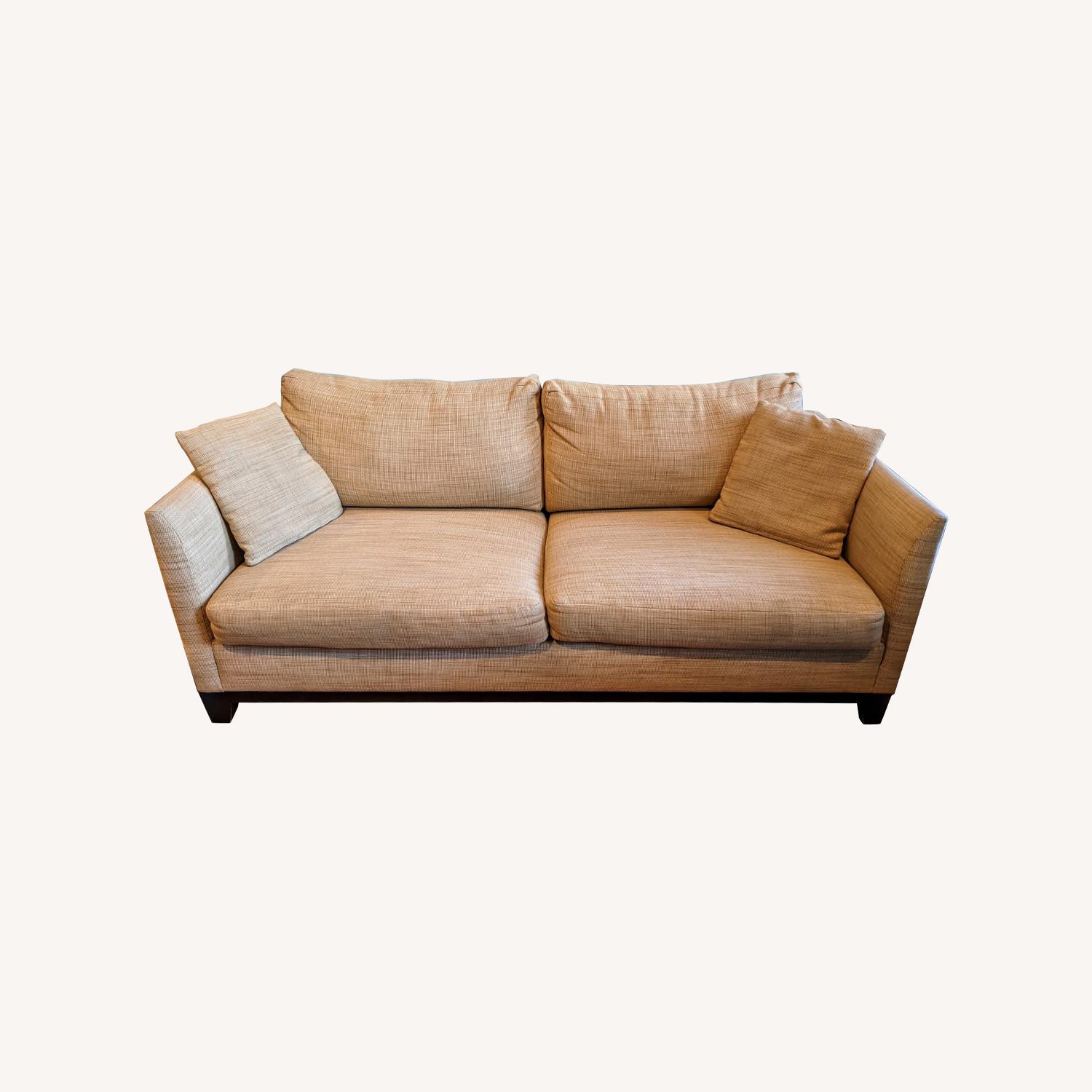Rowe Queen Sleeper Sofa, Flax AptDeco