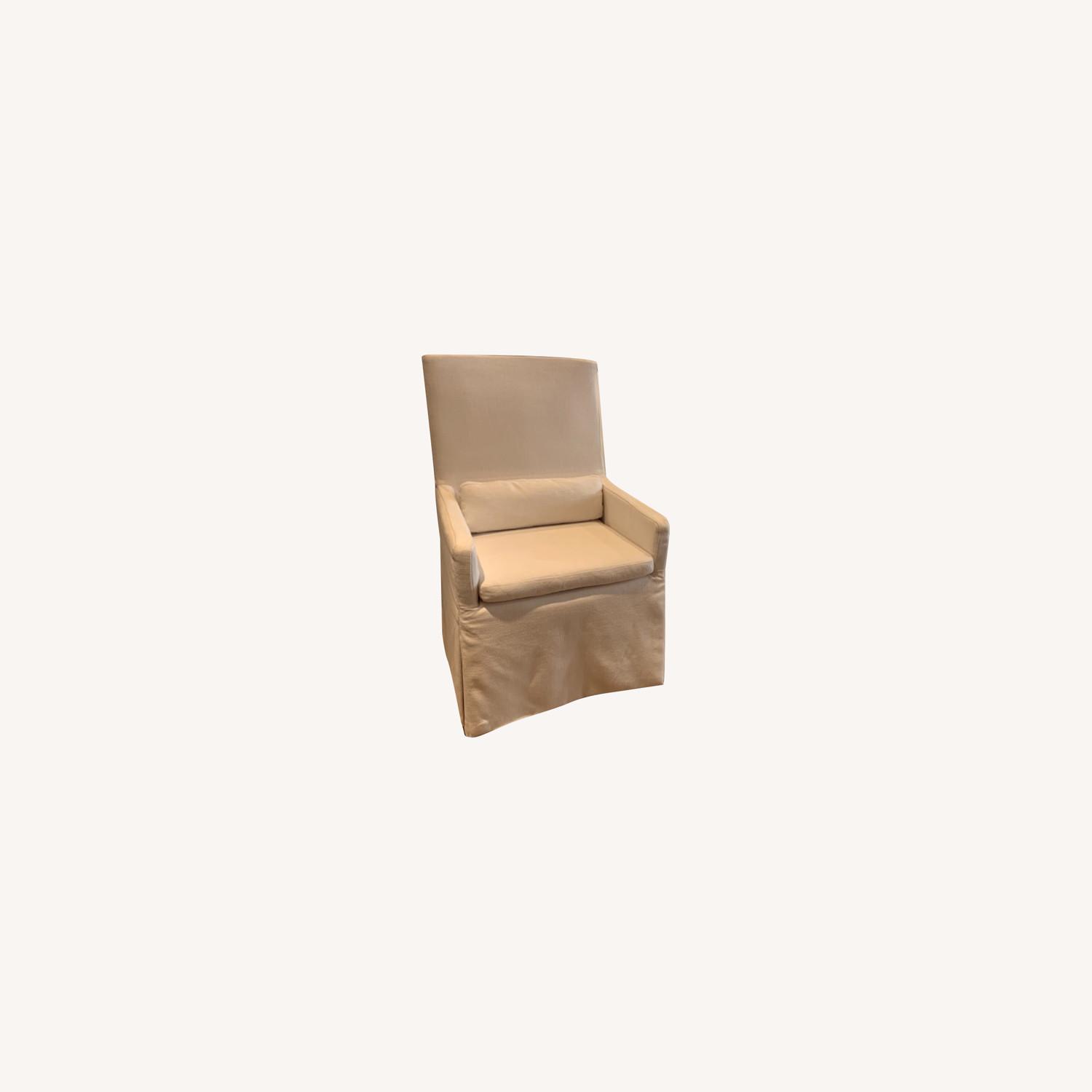 Restoration Hardware Slipcover Dining Chairs AptDeco