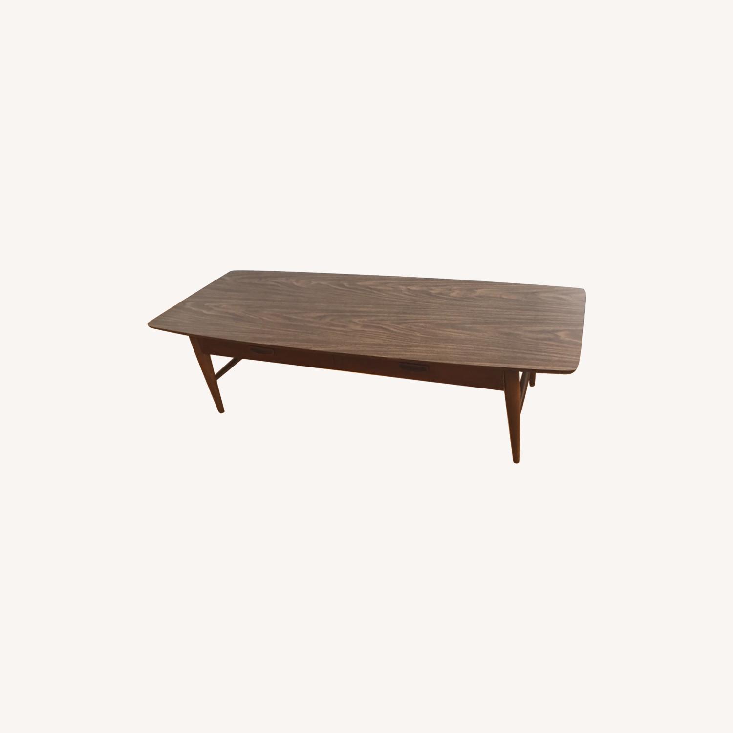 Vintage Midcentury Modern Lane Coffee Table AptDeco