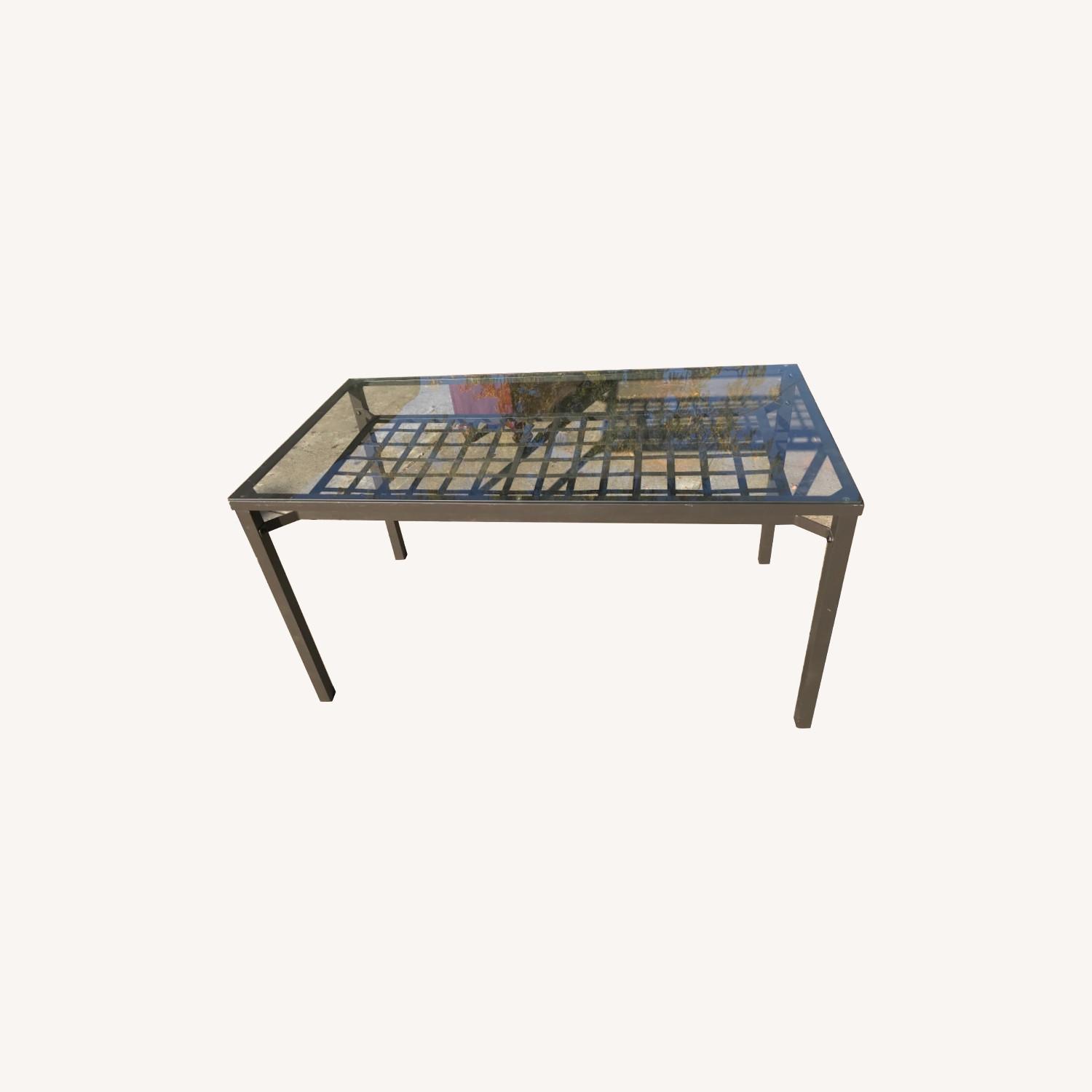 IKEA Granas Glass Top Dining Table AptDeco