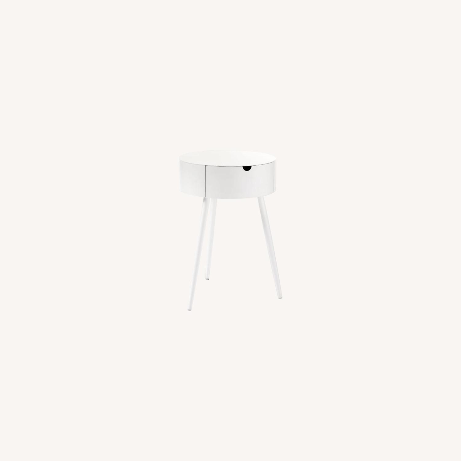 West Elm Mitzi Nightstand, White AptDeco