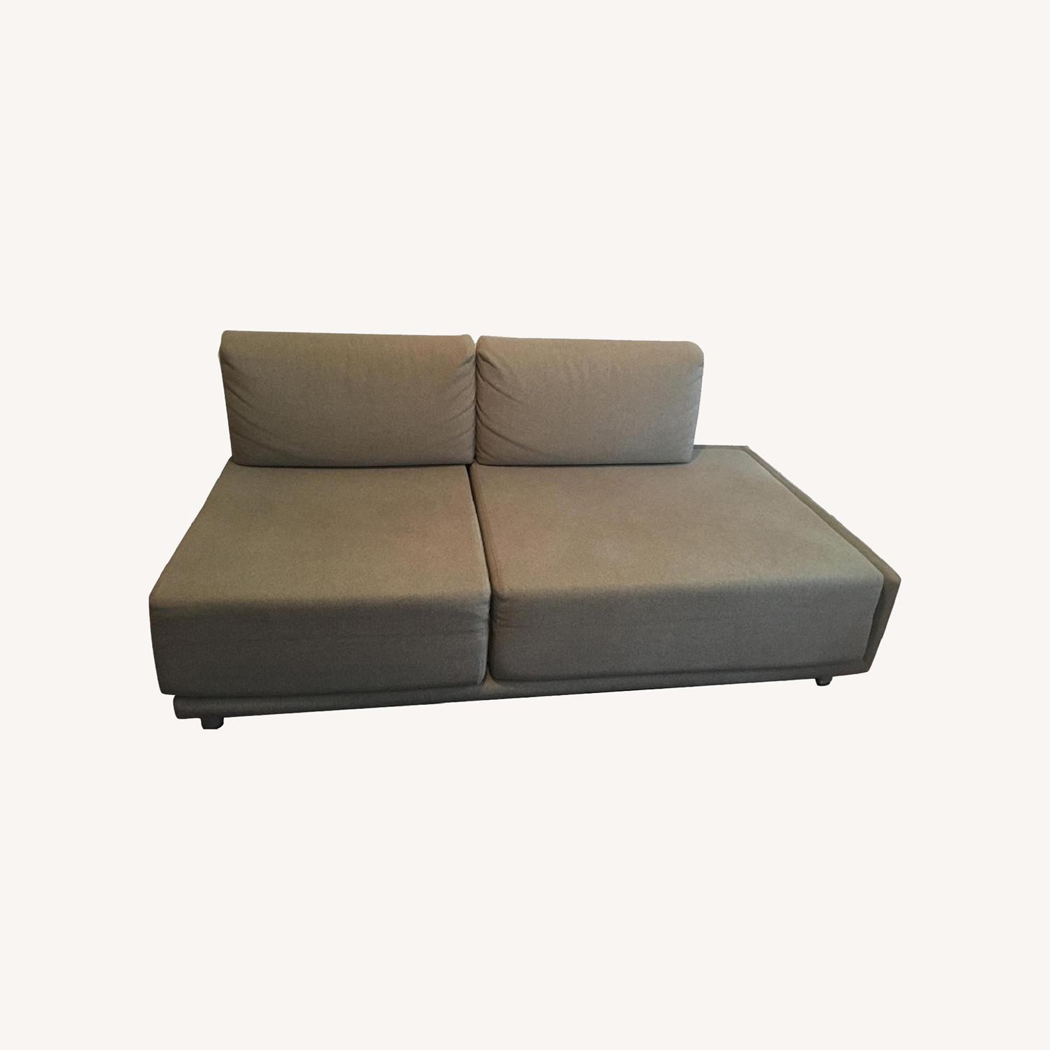 Modern Light Grey Sofa - image-0