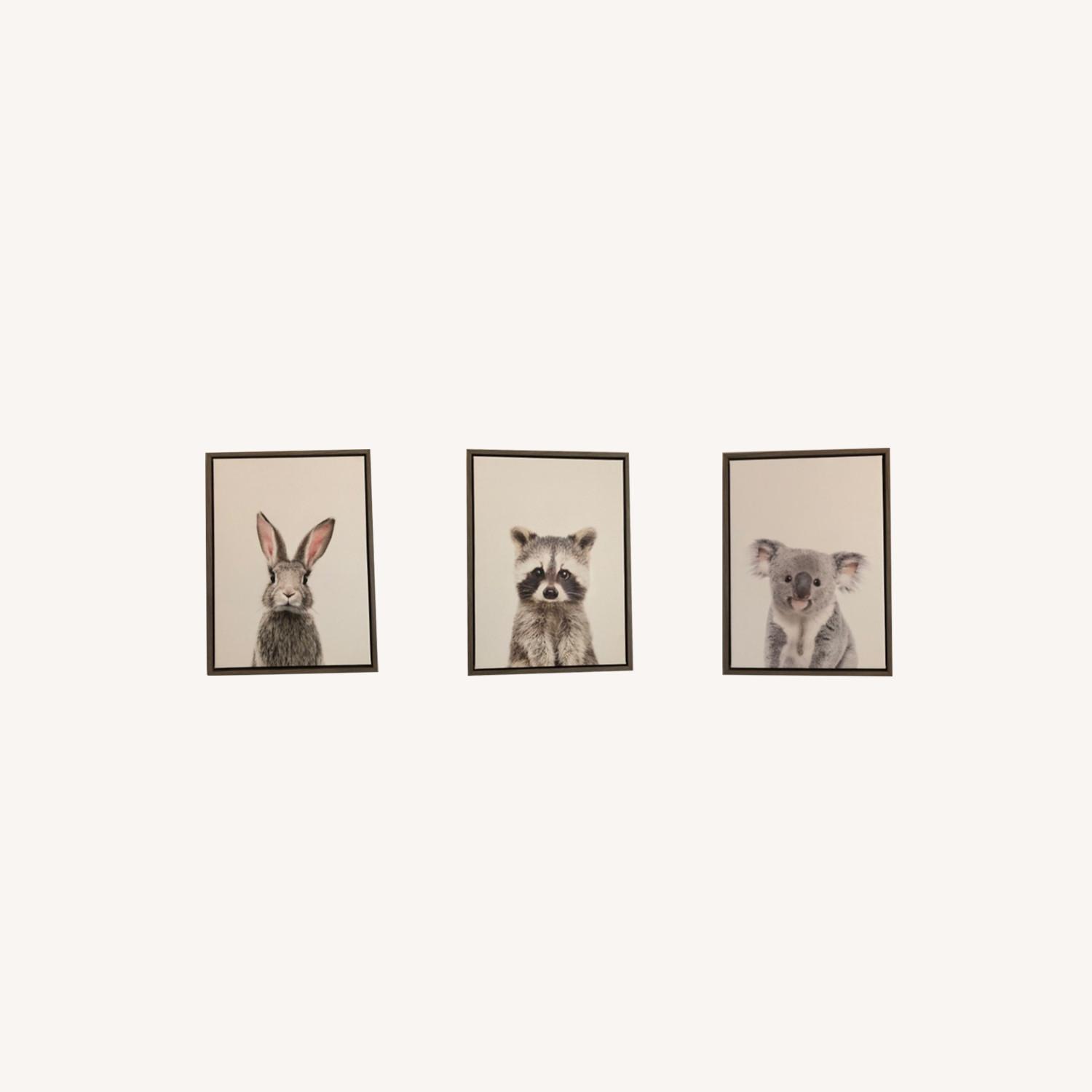 baby animal framed pictures