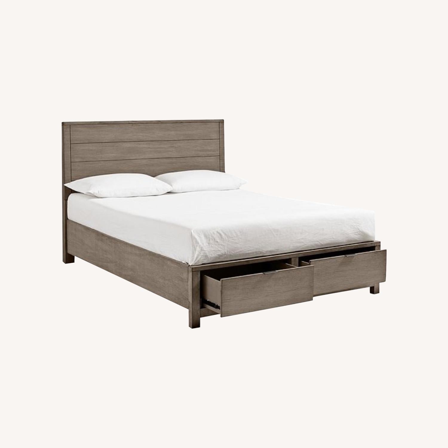 Macy's Furniture Tribeca Storage Full Platform Bed - image-0