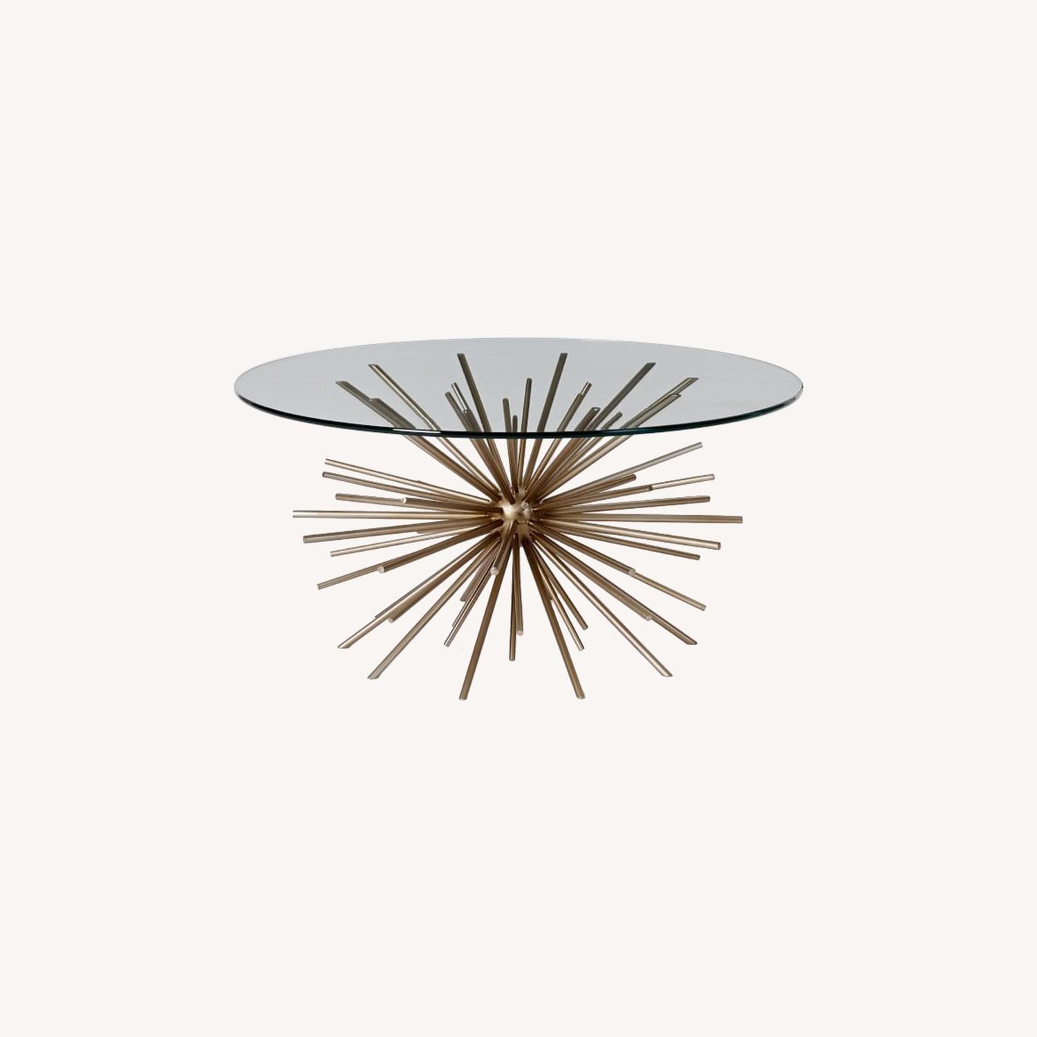 West Elm Sunburst Coffee Table - image-0