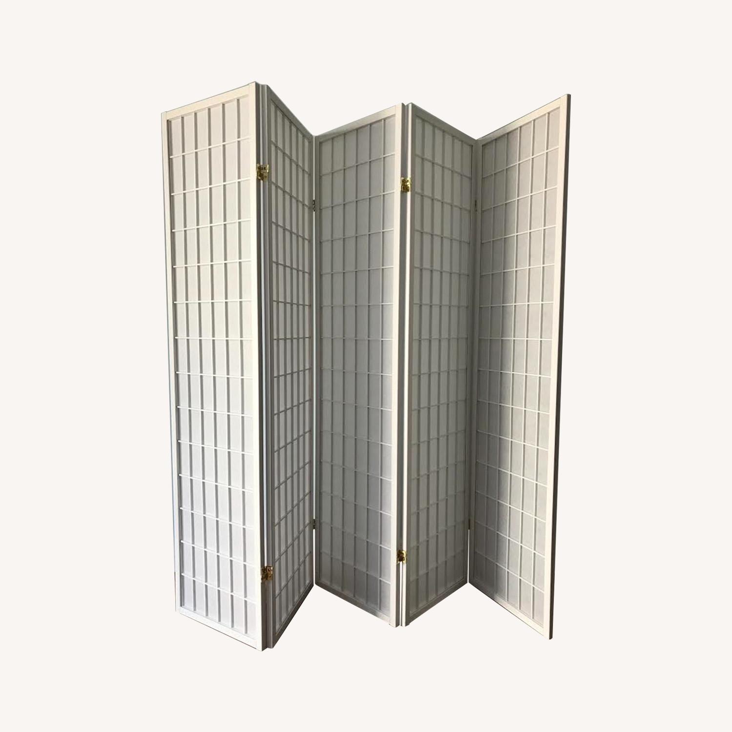 Legacy Decor Oriental Screen Divider 5 Panel - image-0