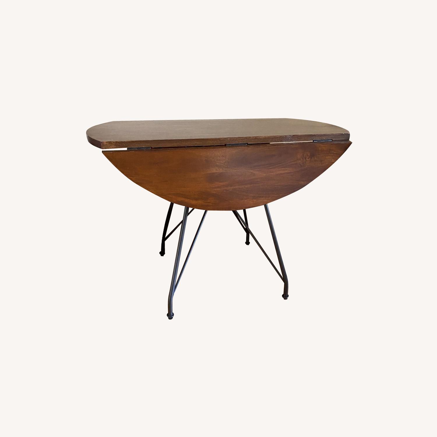 West Elm Drop Leaf Table - image-0