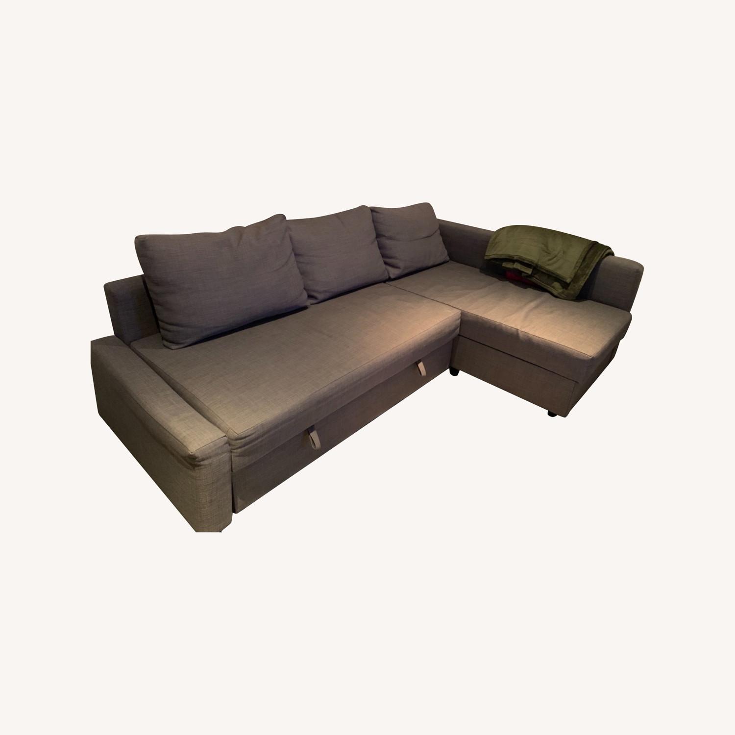 IKEA Sleeper Sectional with Storage - image-5
