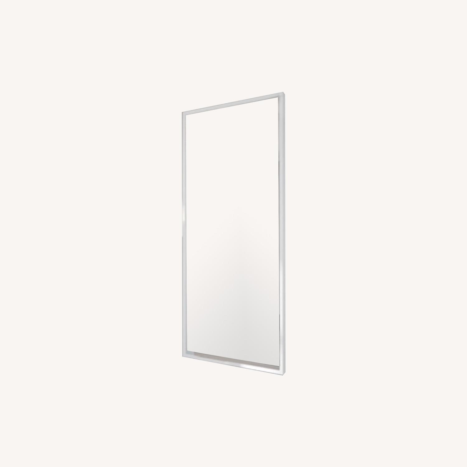 IKEA White STAVE Wall Mirror - image-0