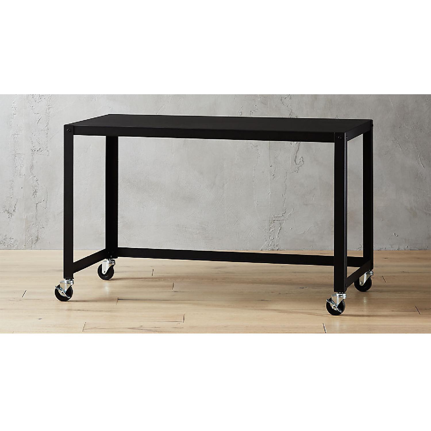 CB2 Go Cart Rolling Table Desk - image-6