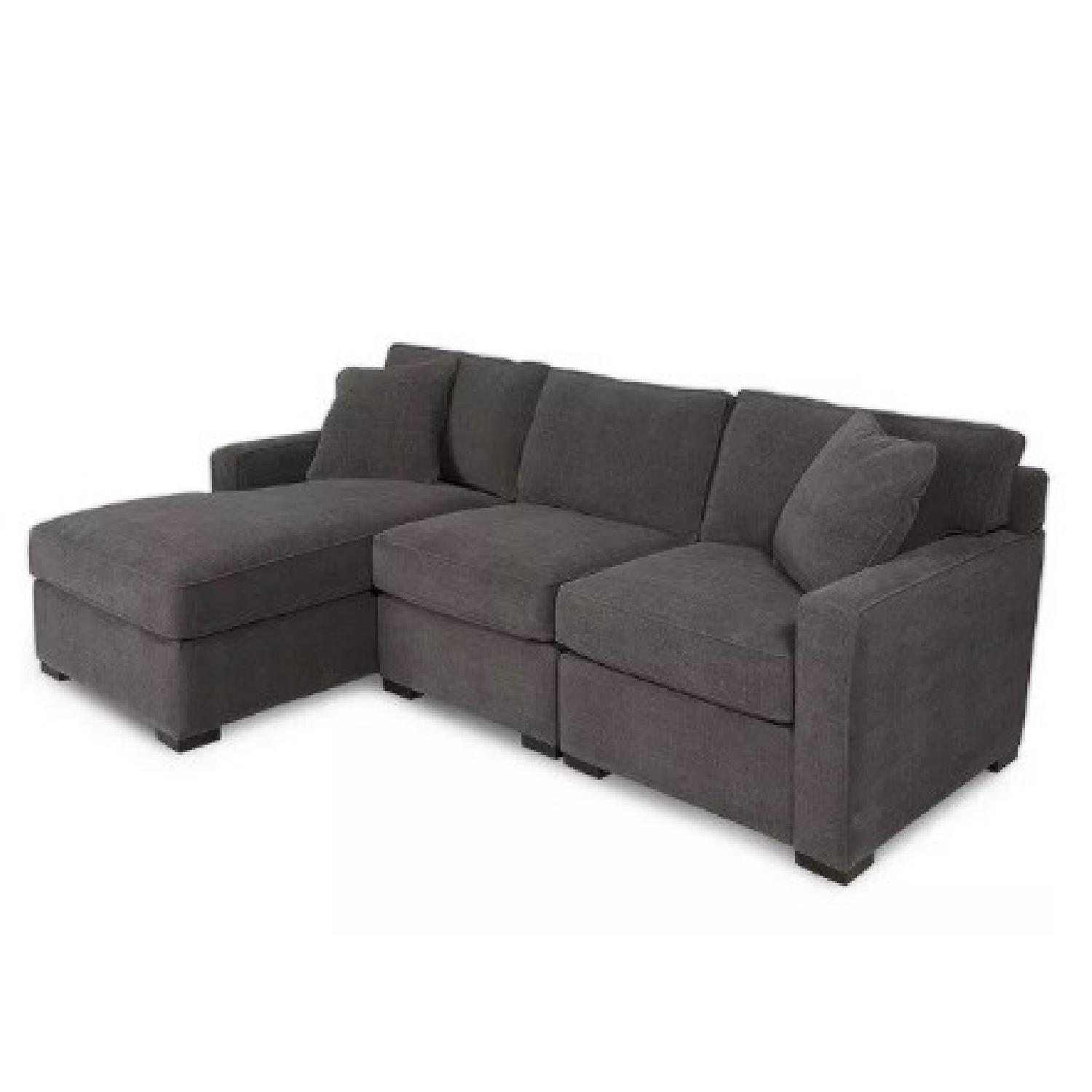 Macy's Radley 3 piece Sectional Sofa AptDeco