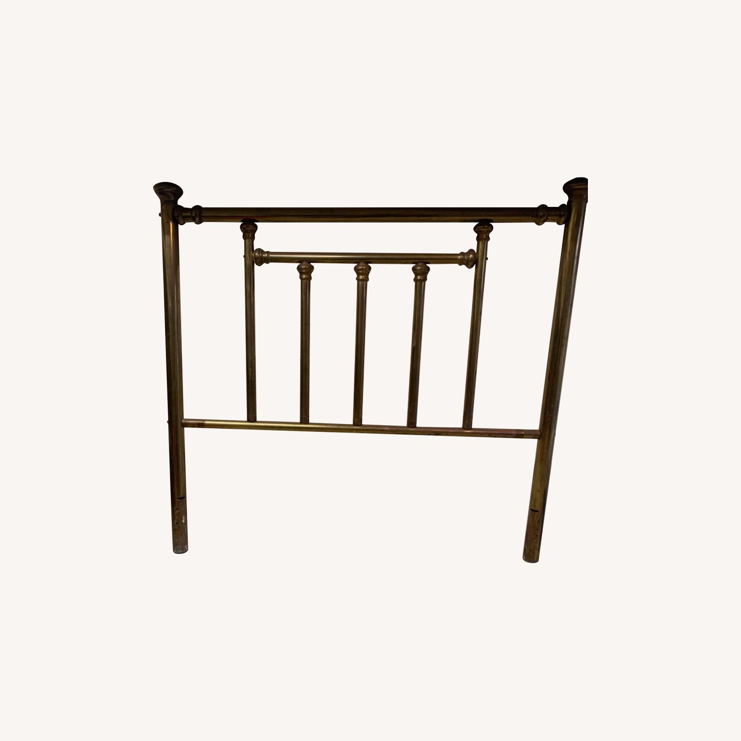 Brass Queen Size Headboard AptDeco