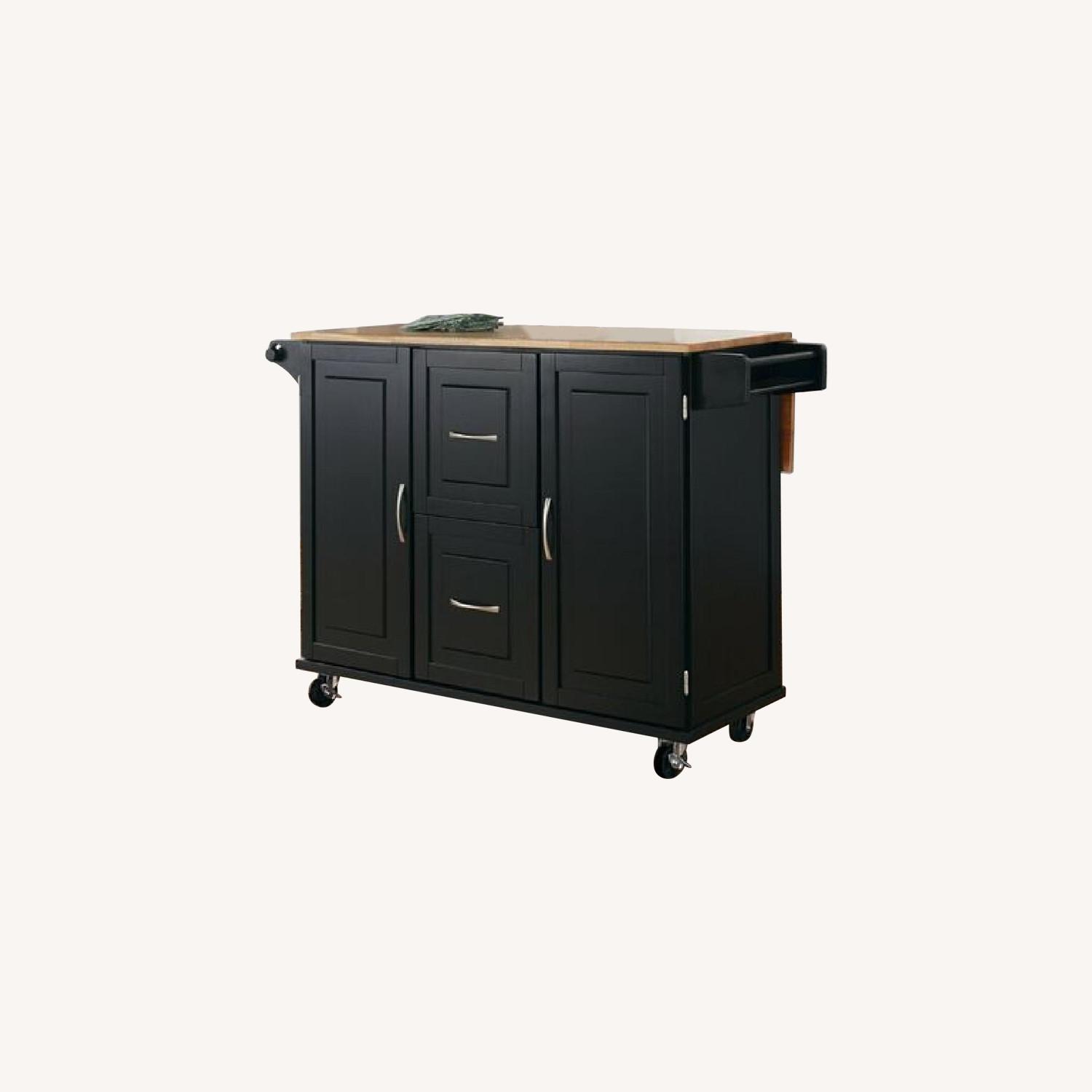 Wayfair Black Kitchen Island - image-0
