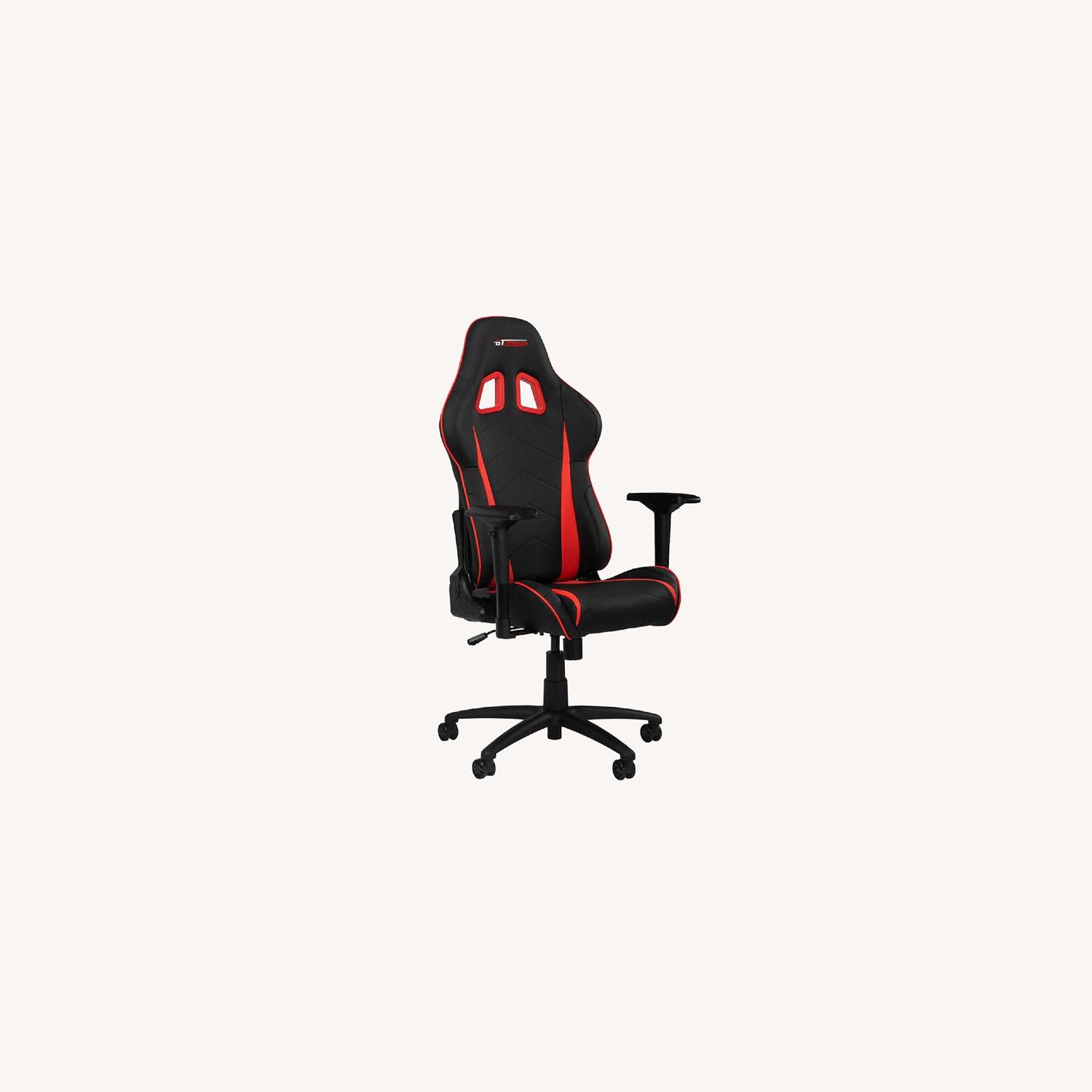 GT Omega Pro Series Gaming Chair (Black/Red) - image-0