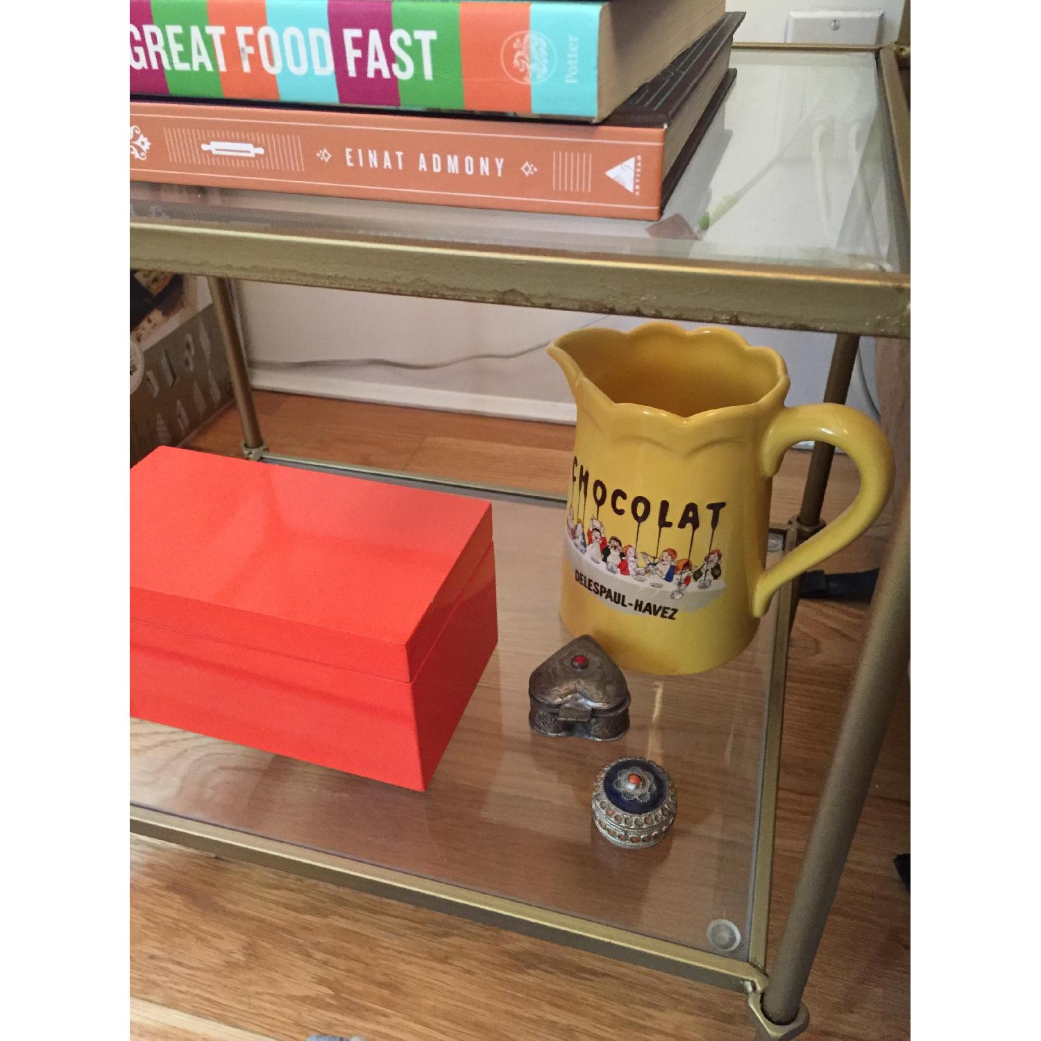 Urban Outfitters Gold Regency Side Table - image-3