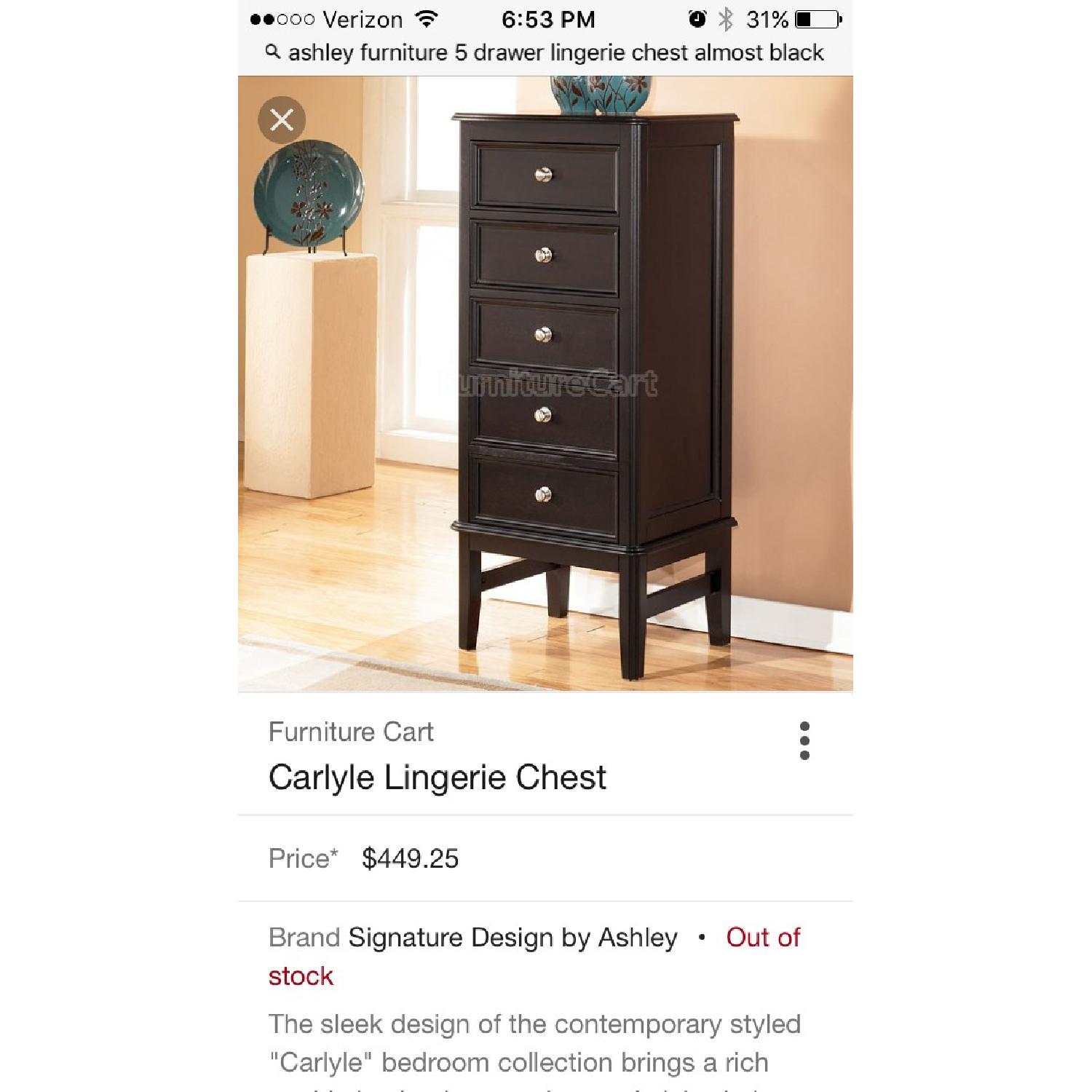 Solid Wood Tall Lingerie Dresser - image-6