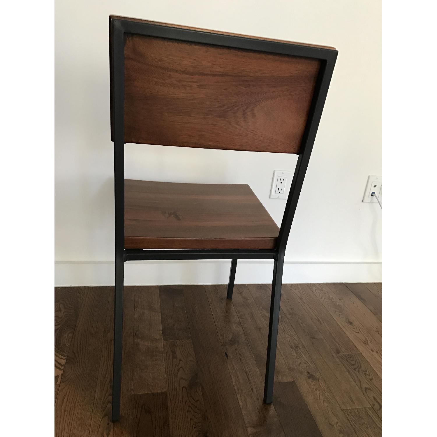 West Elm Rustic Dining Chairs - image-3