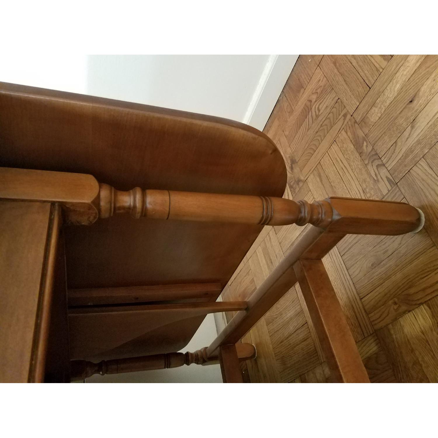 Refinished & Coated Maple Whitney Antique Drop Leaf Table - image-6