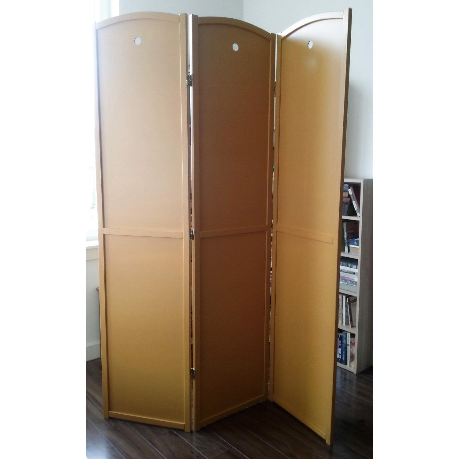 Legacy Decors 3 Panel Solid Wood Room Divider - image-1