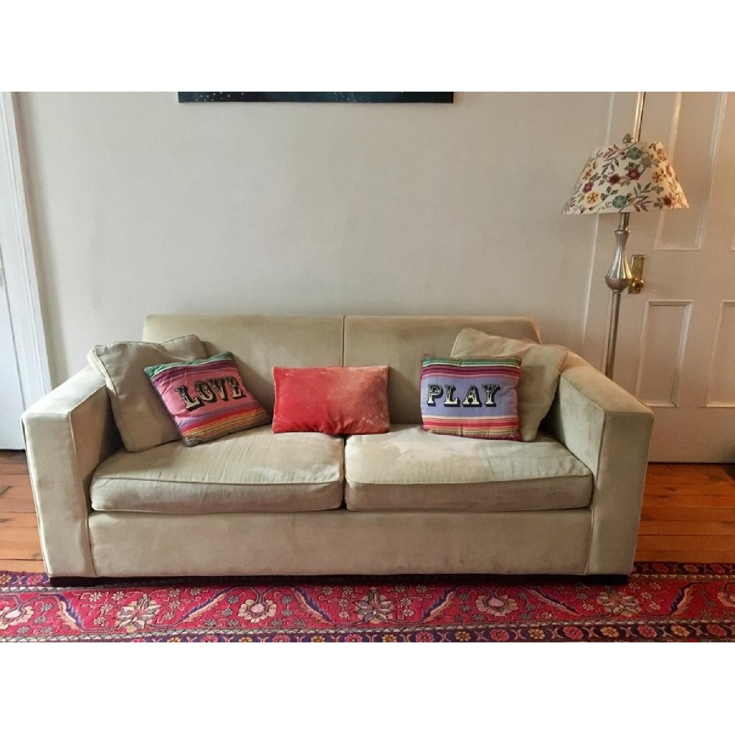 Room & Board Two Cushion Queen Sleeper Sofa - image-2