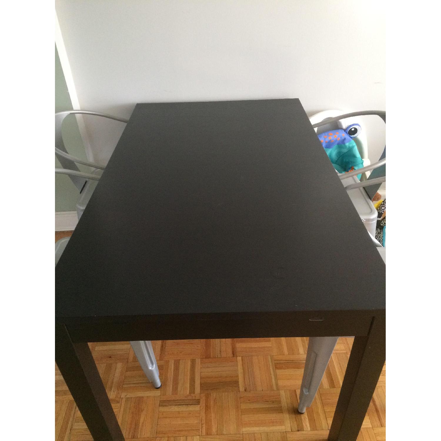 Ikea Bjursta Black Table - image-2