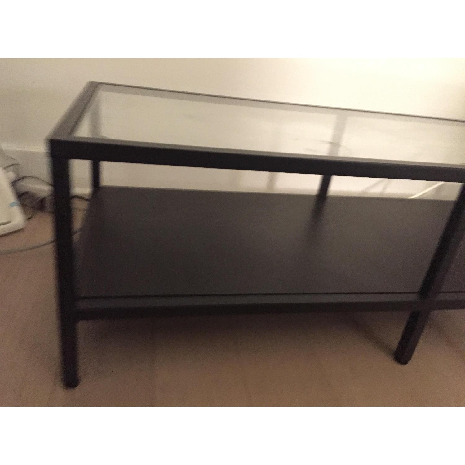 Ikea GlassTop TV Stand AptDeco